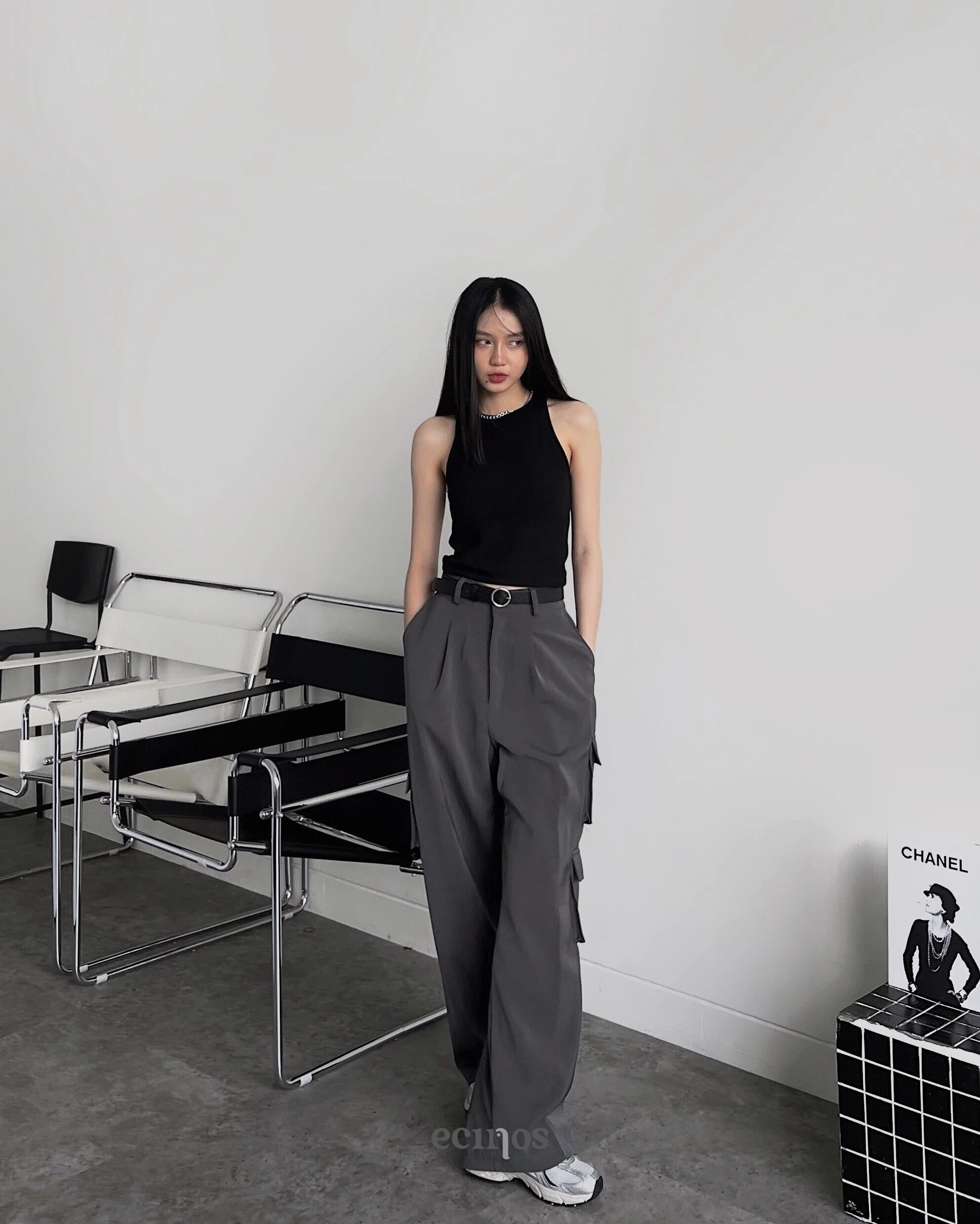 ECINOS - Darkest Cargo Pants - Image 6