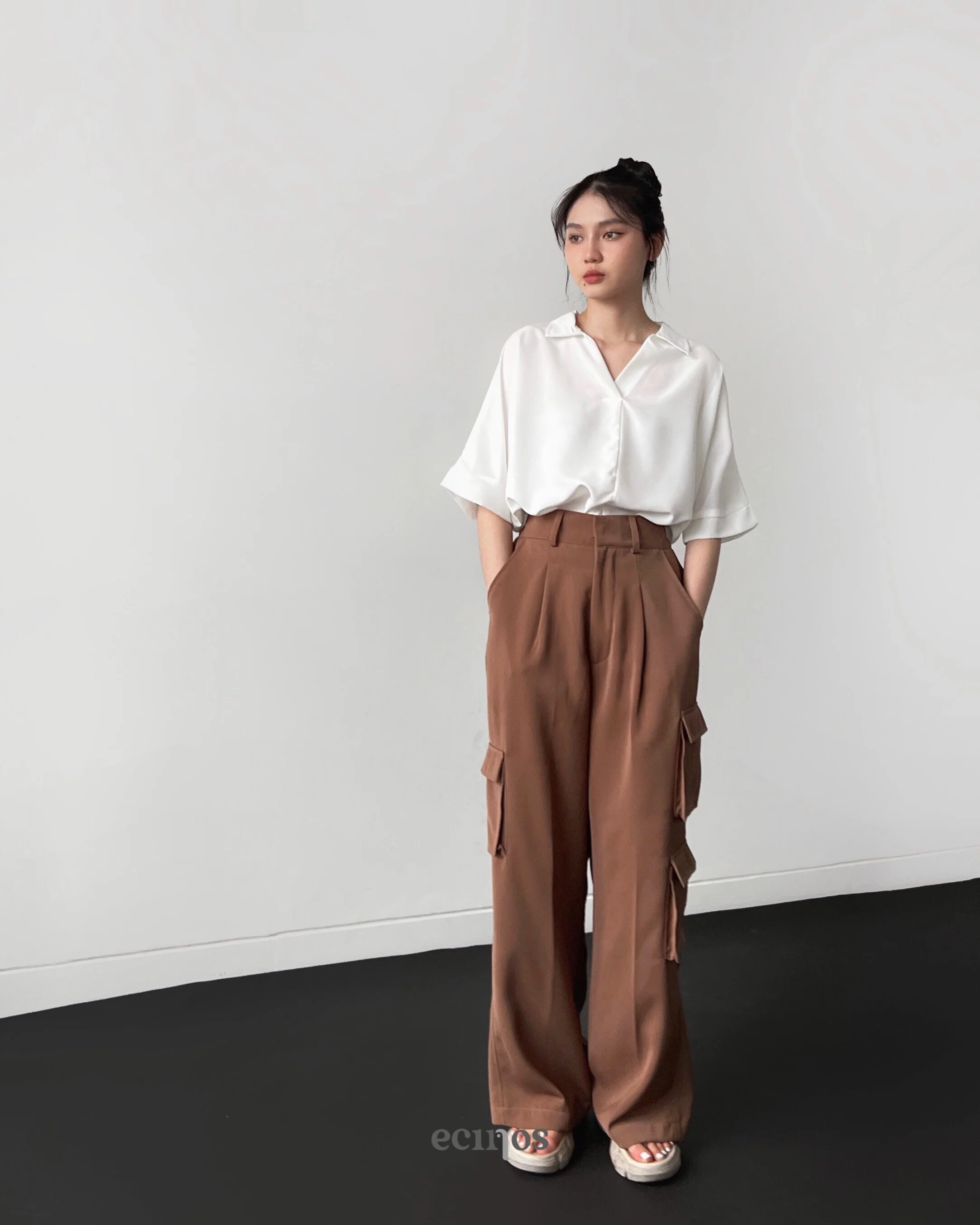 ECINOS - Darkest Cargo Pants - Image 8