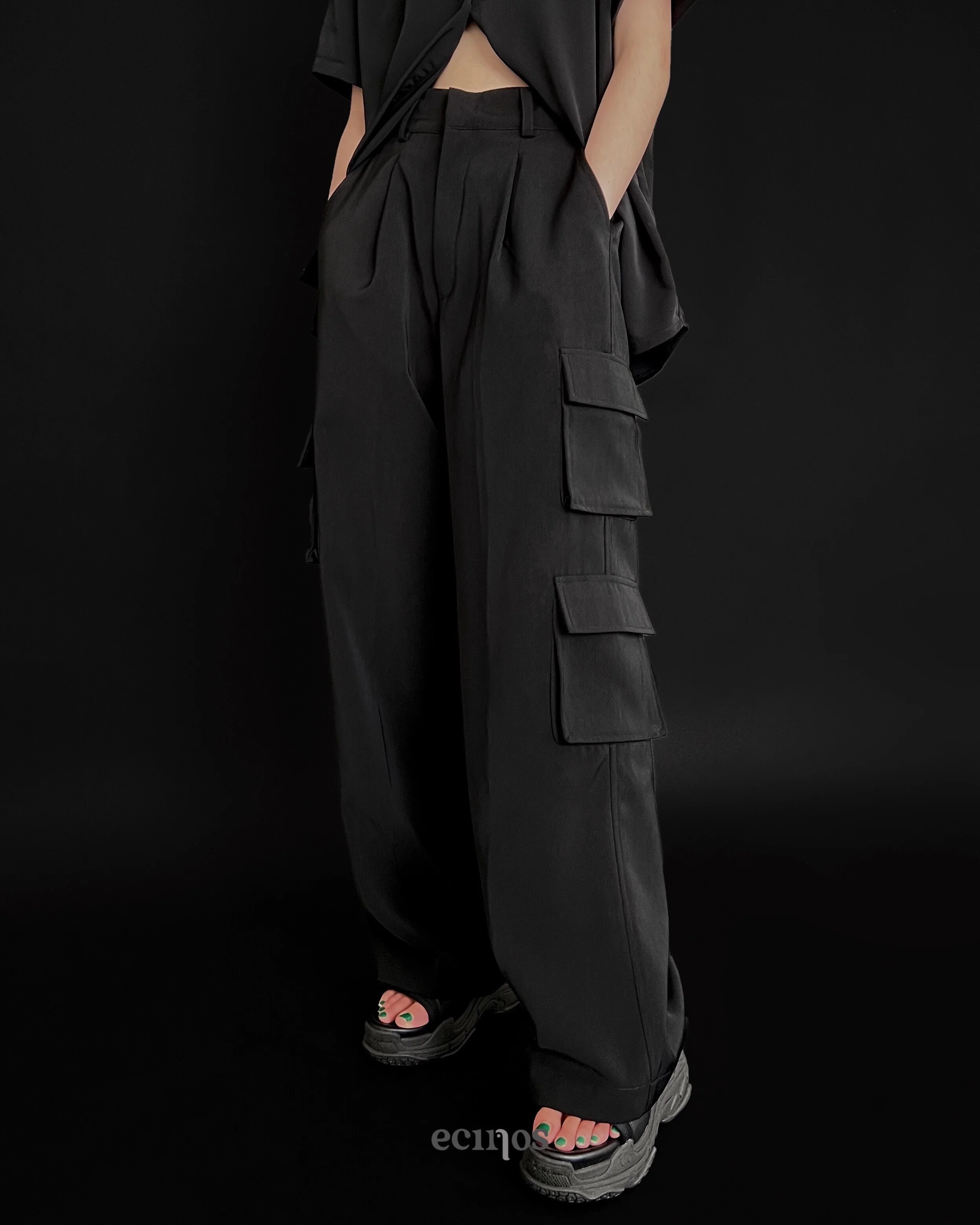 ECINOS - Darkest Cargo Pants - Image 9