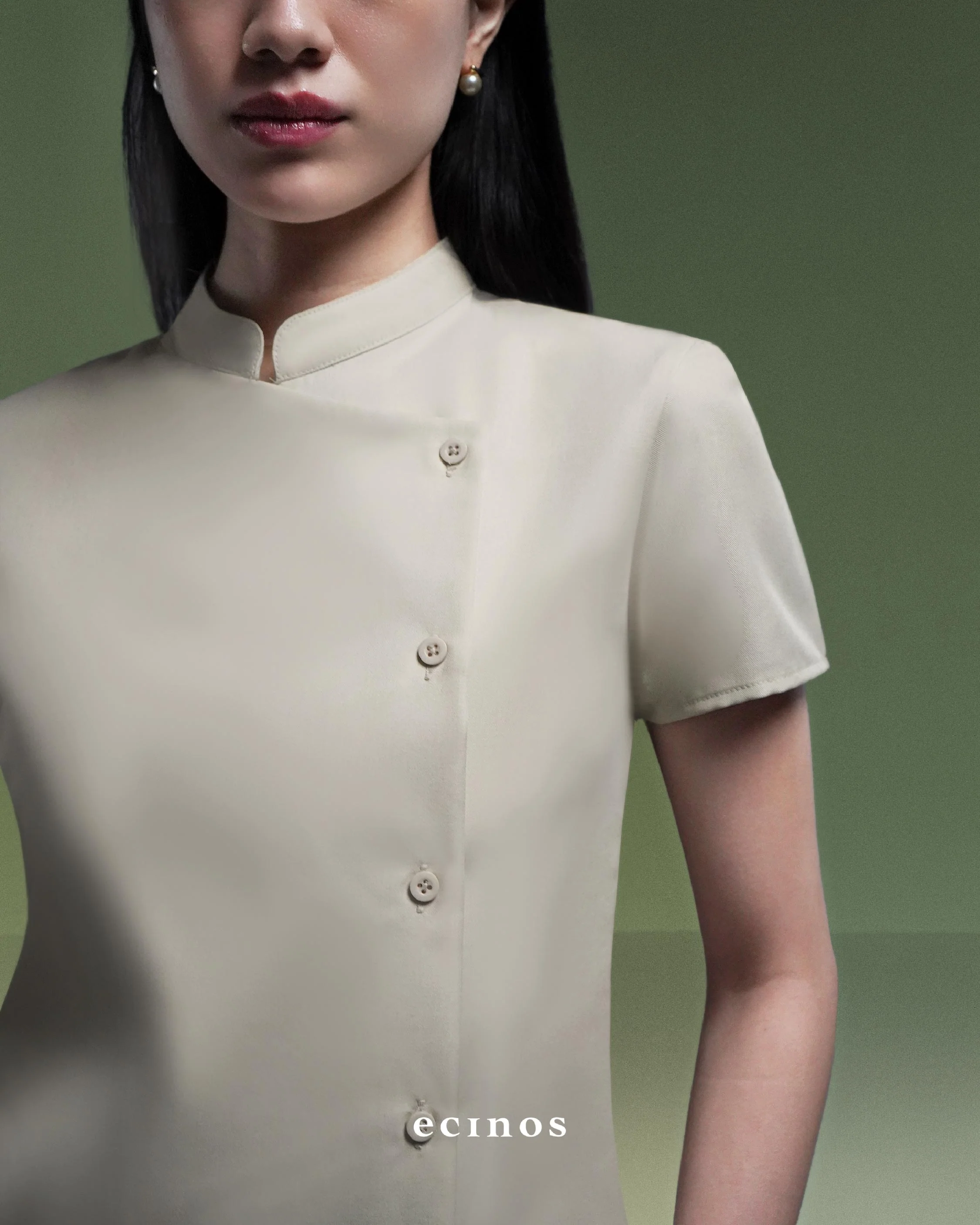 ECINOS - Aster Side Button Top - Image 12