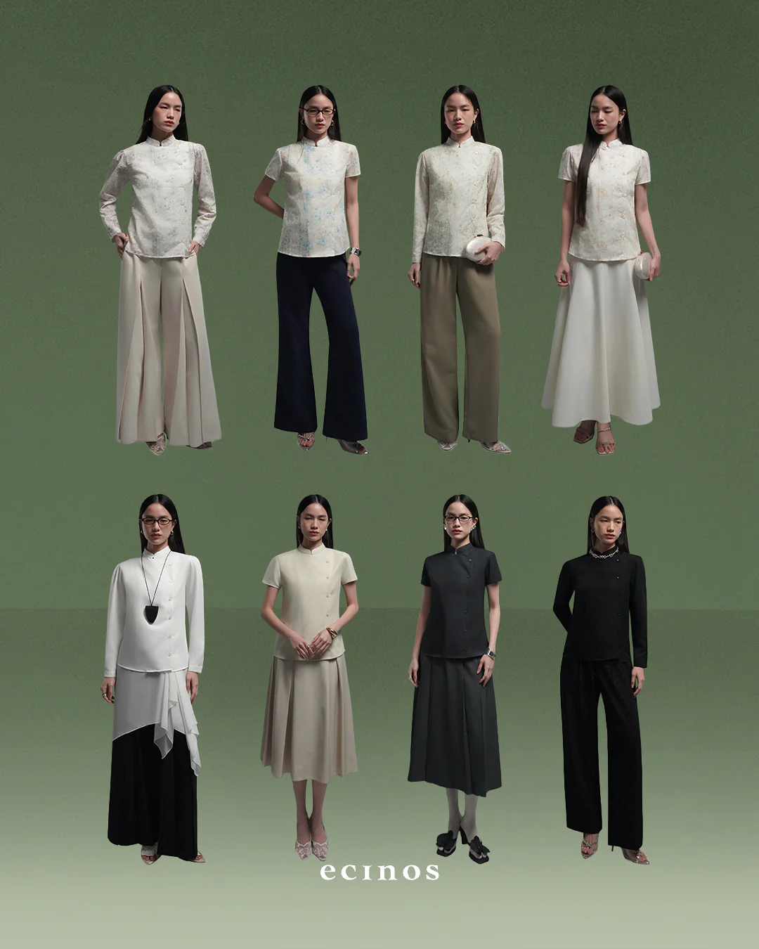 ECINOS - Aster Side Button Top - Image 3