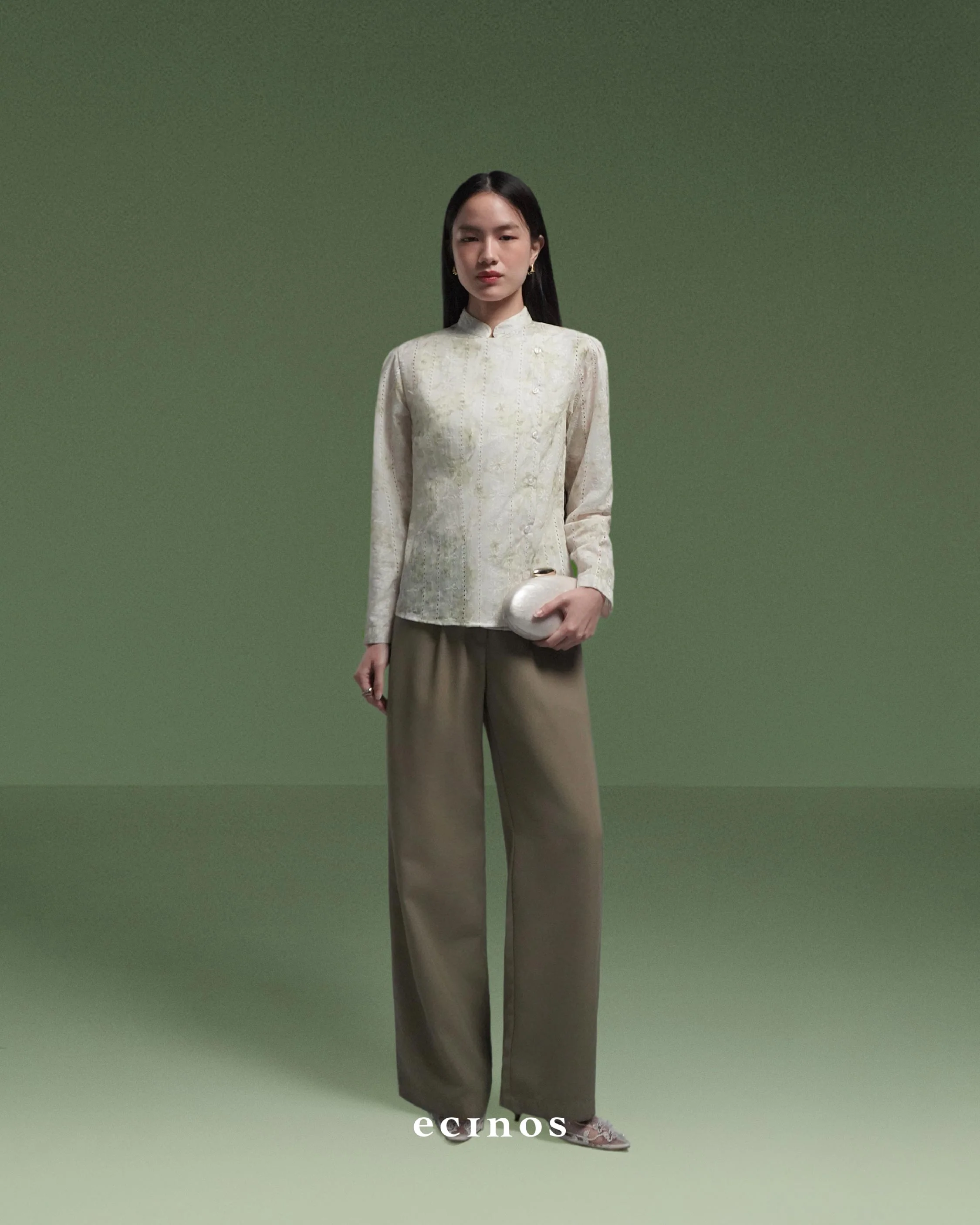 ECINOS - Aster Side Button Top - Image 5