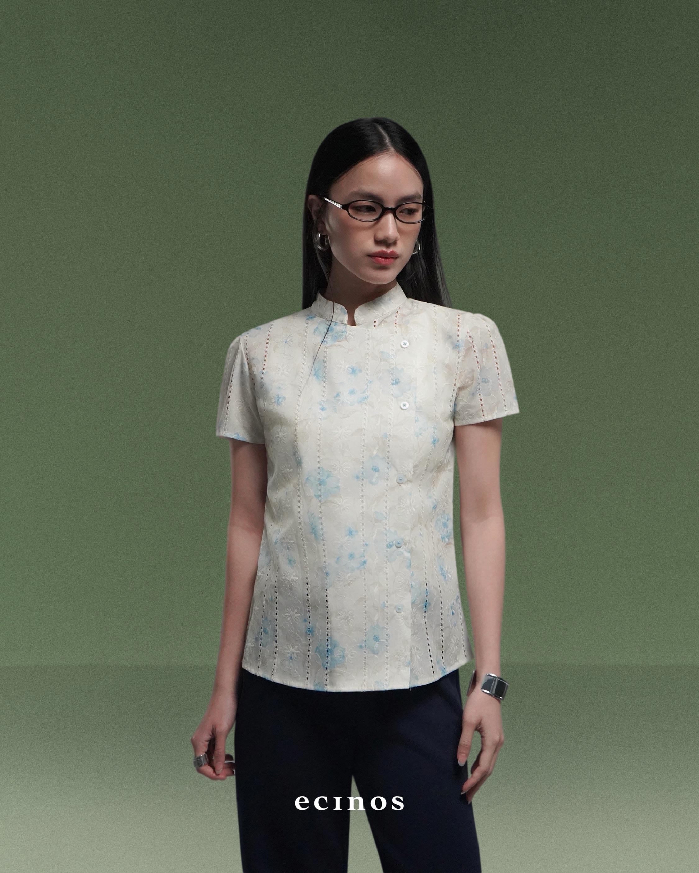 ECINOS - Aster Side Button Top - Image 8