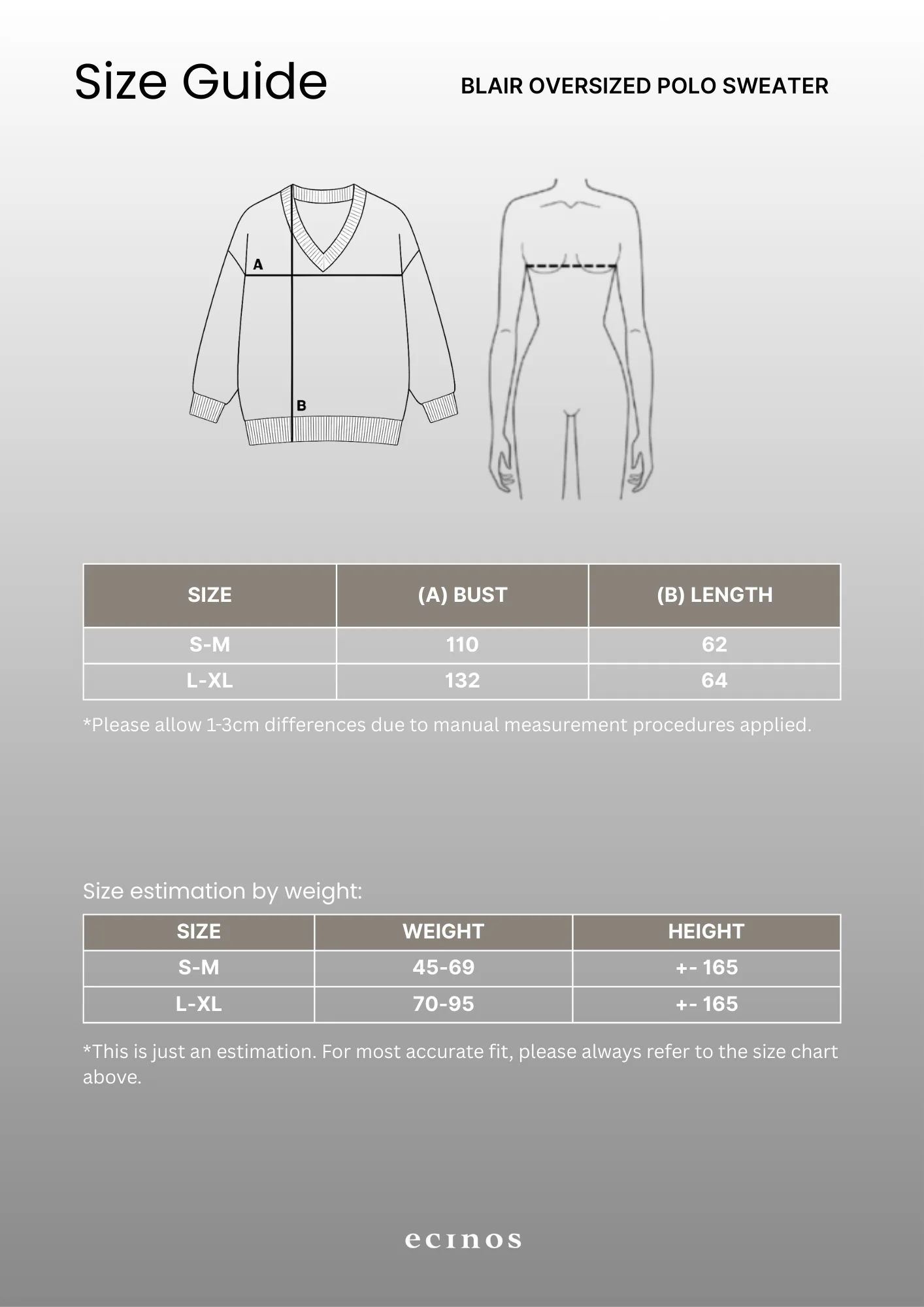 ECINOS - Blair Oversized Polo Sweater - Image 9