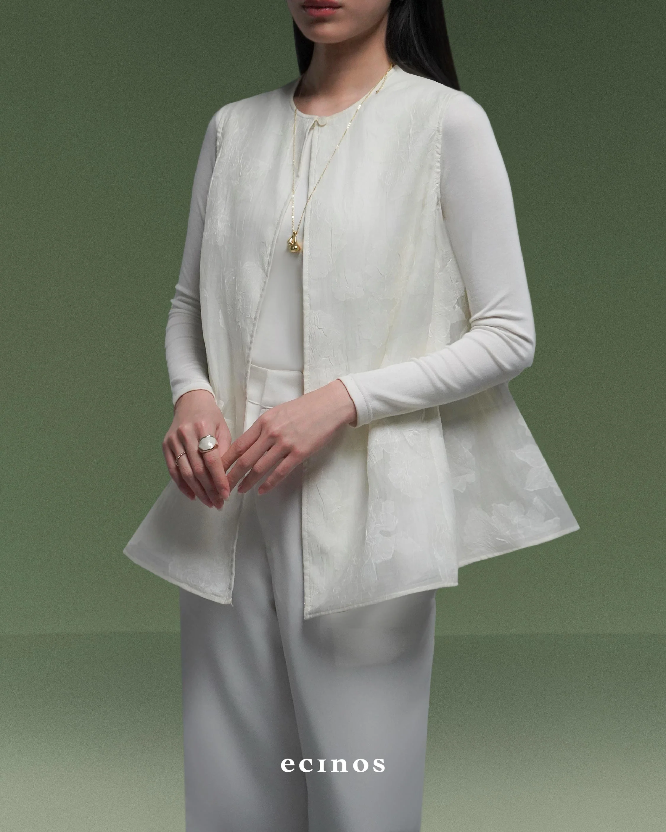 ECINOS - Camellia Panelled Outer - Image 10