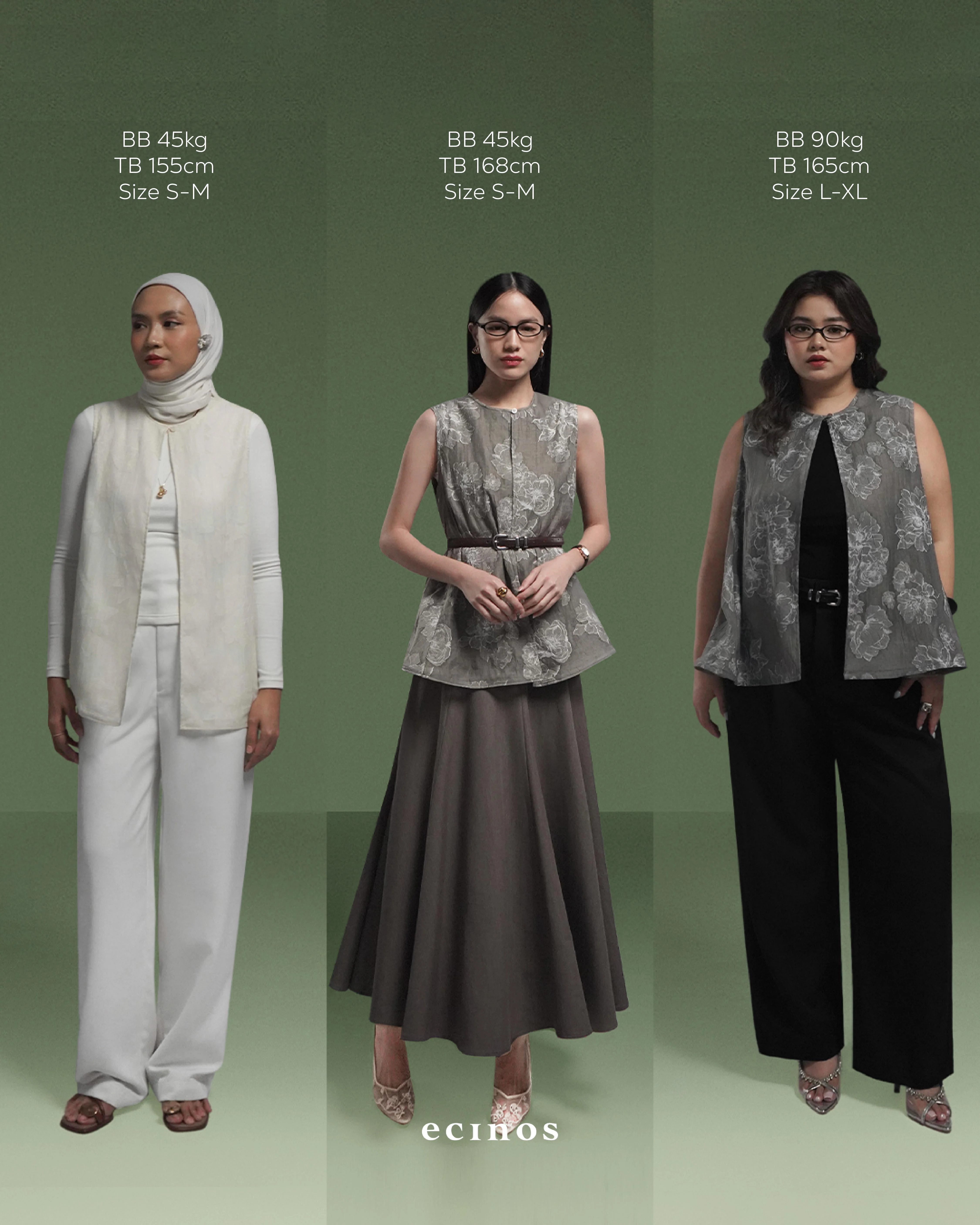 ECINOS - Camellia Panelled Outer - Image 4