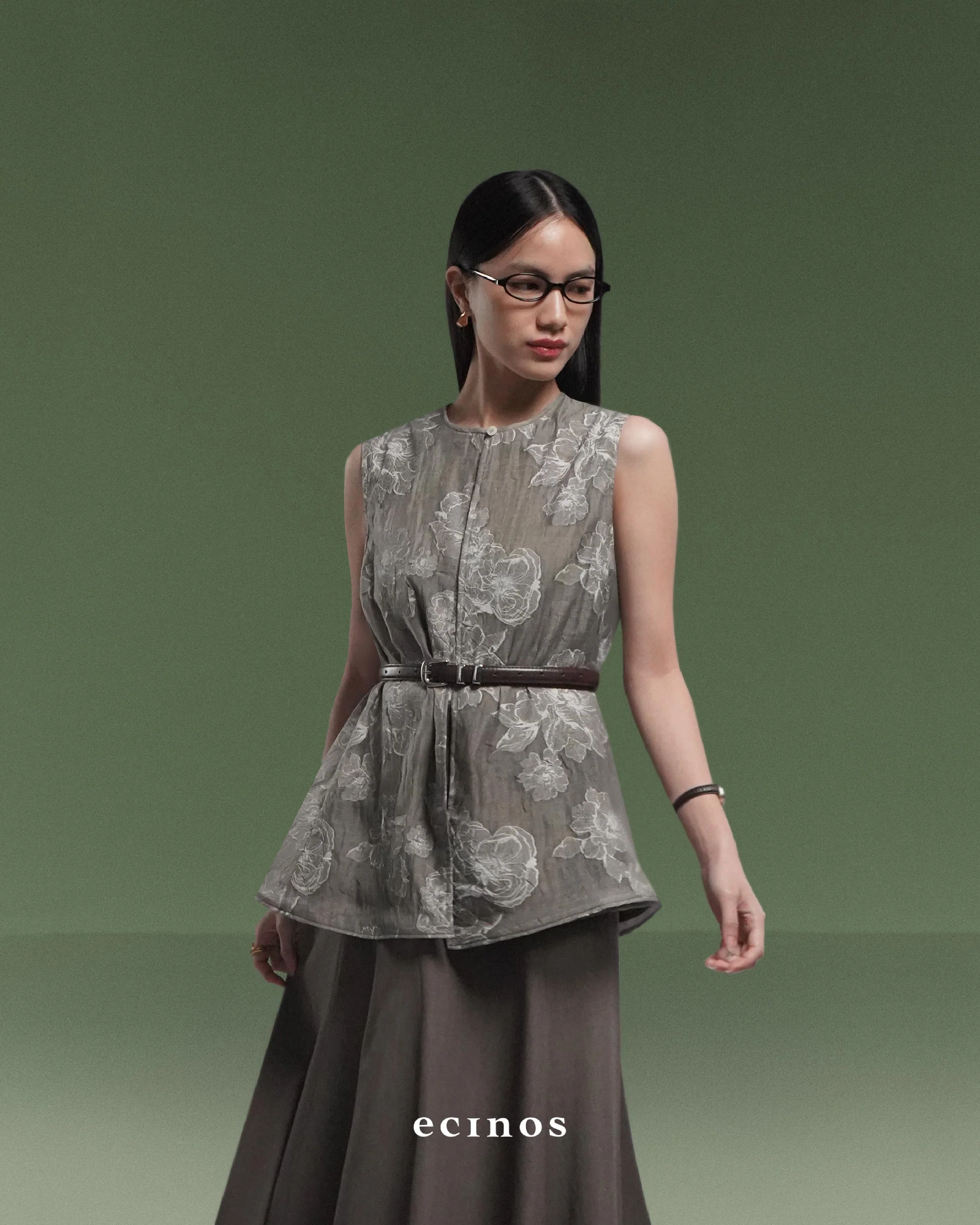 ECINOS - Camellia Panelled Outer - Image 6