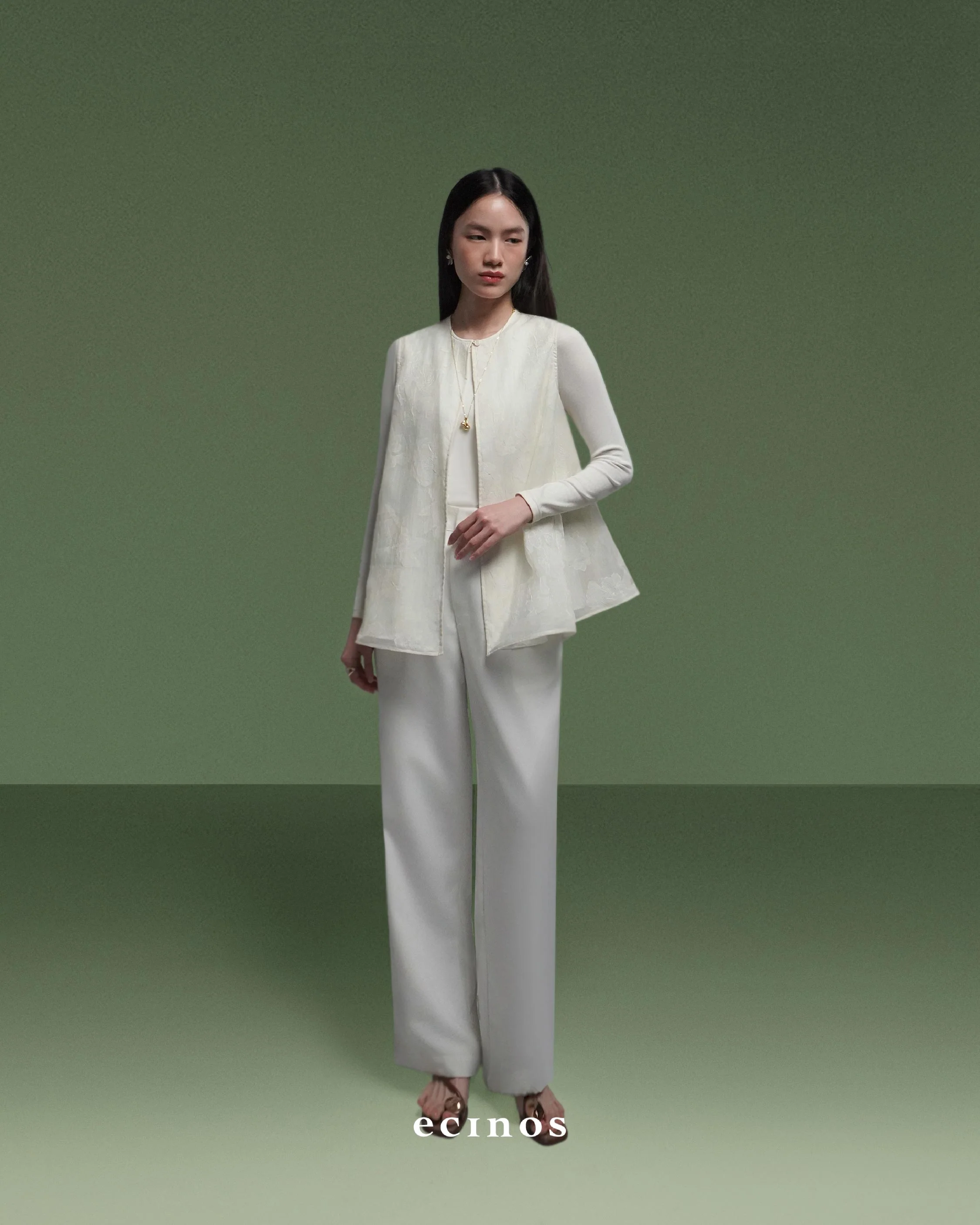 ECINOS - Camellia Panelled Outer - Image 7