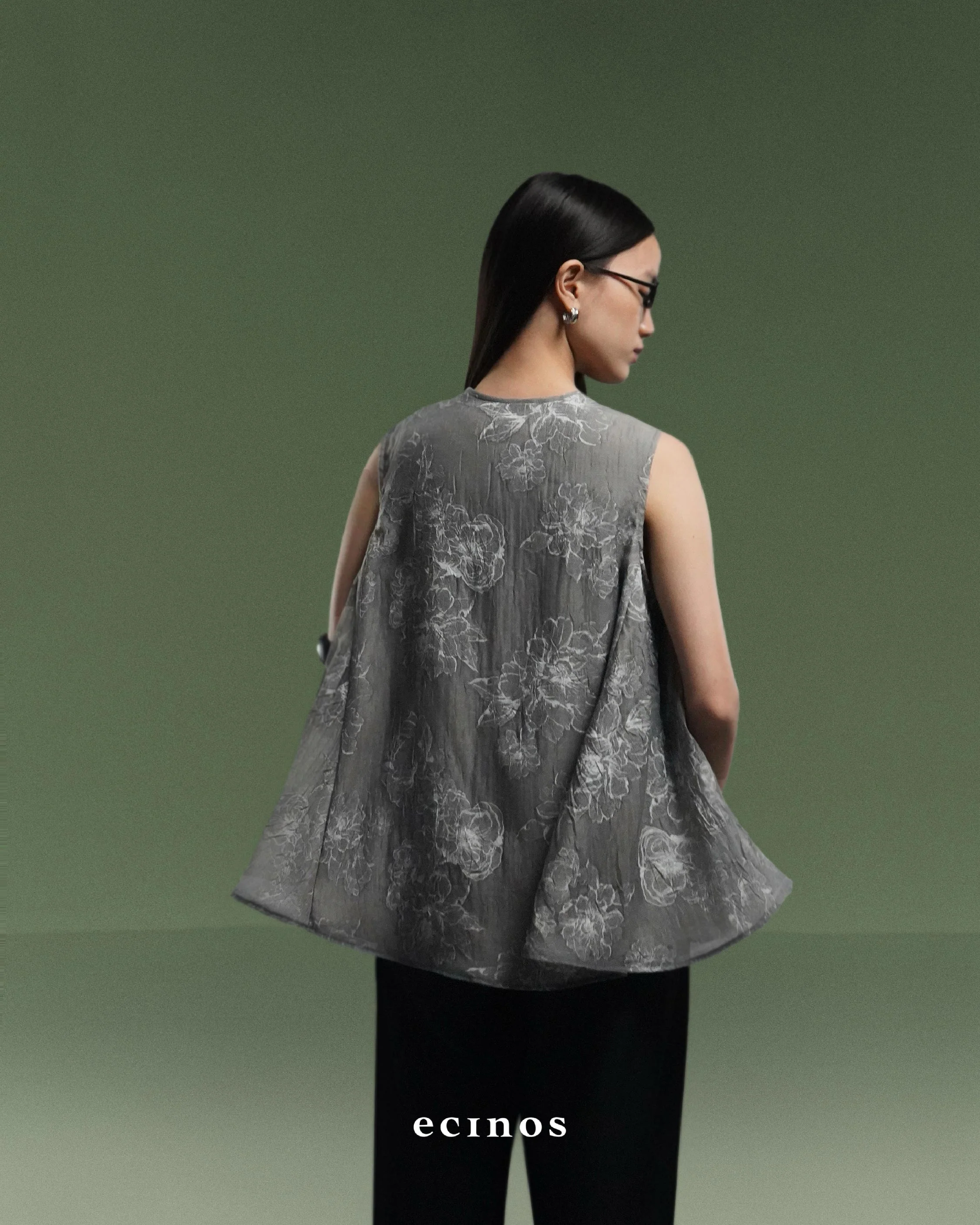 ECINOS - Camellia Panelled Outer - Image 8