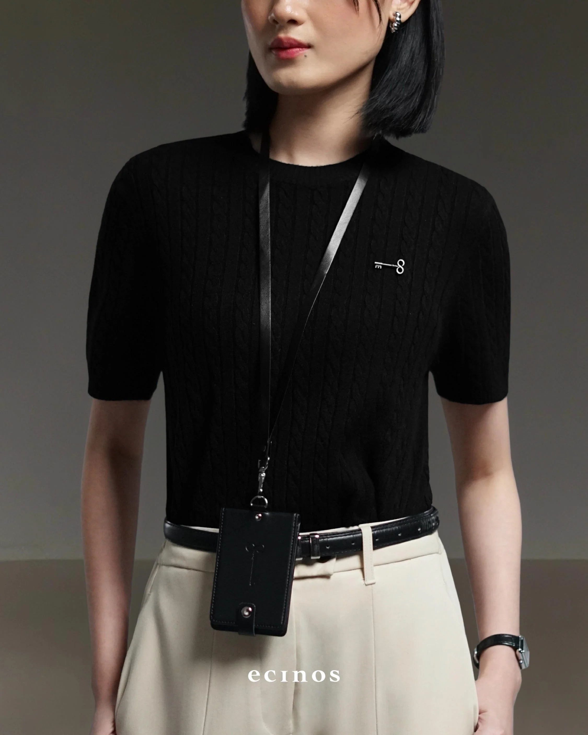 ECINOS - Cherise Cable Knitted Top - Image 10