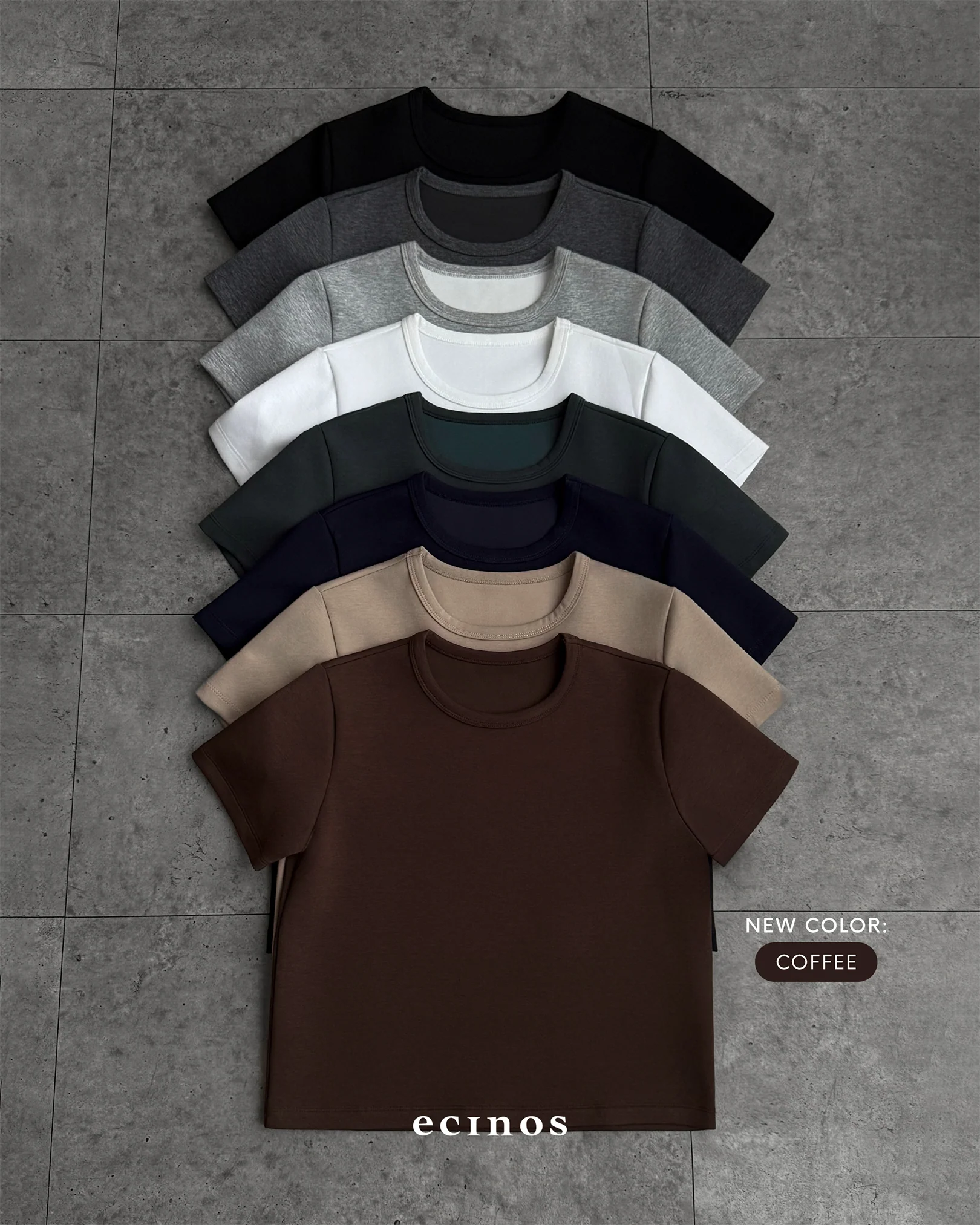 ECINOS - CORE Boxy Heavyweight T-shirt - Image 16