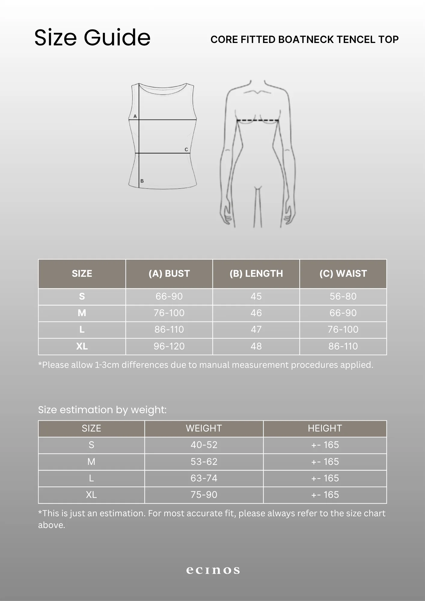 ECINOS - CORE Fitted Boatneck Tencel Top - Image 9