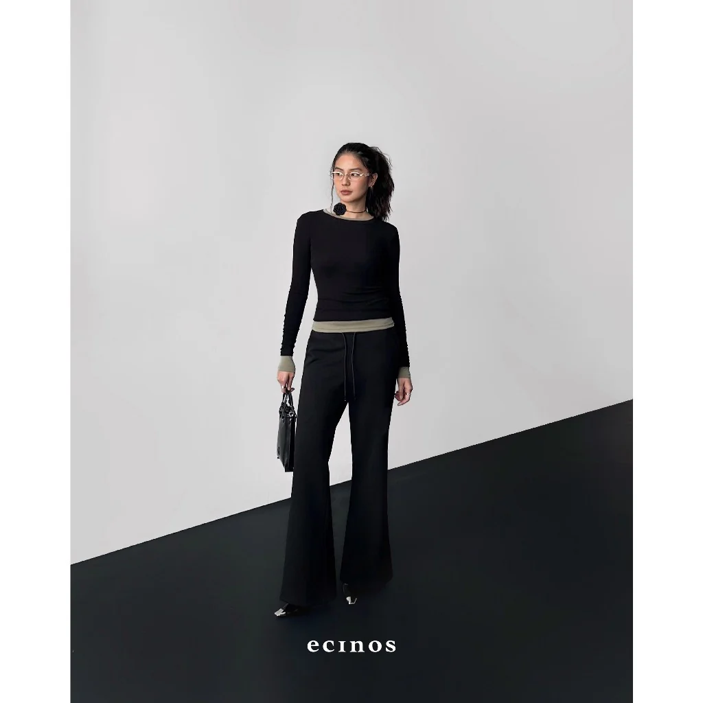 ECINOS - CORE Fitted Longsleeved Tencel Top - Image 4