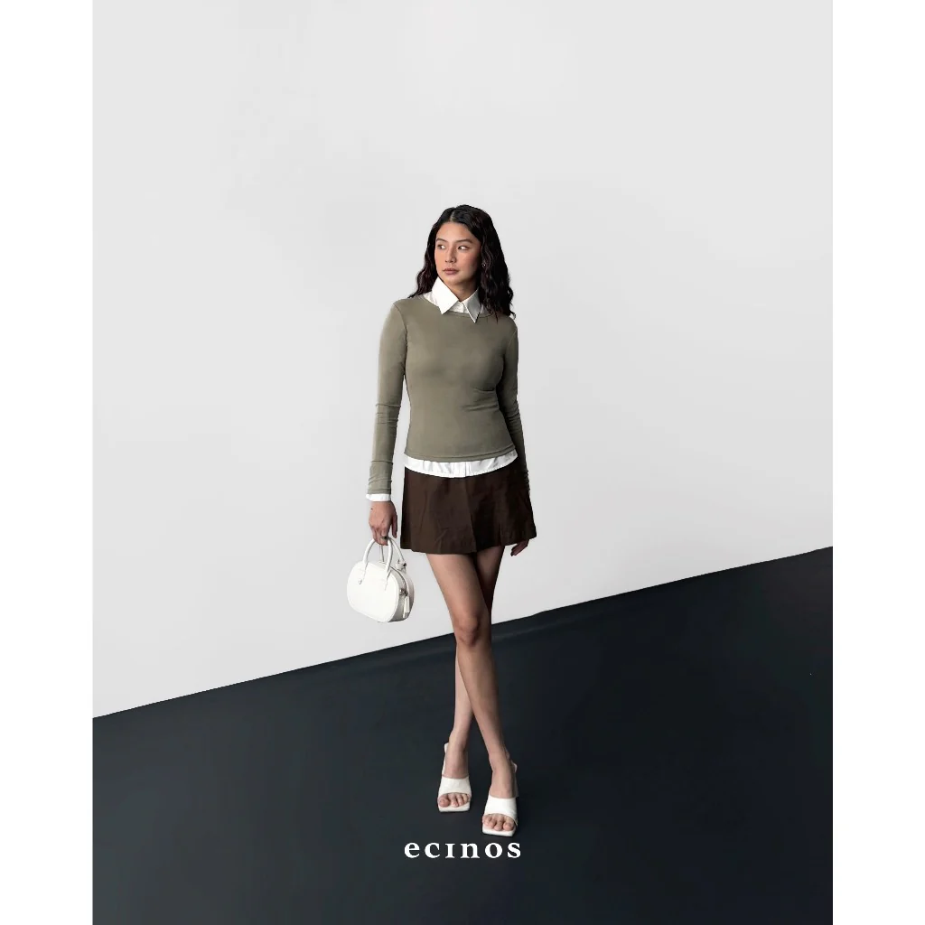 ECINOS - CORE Fitted Longsleeved Tencel Top - Image 6