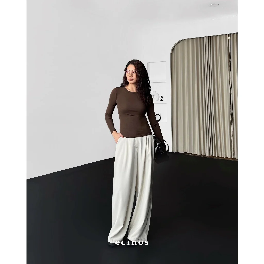 ECINOS - CORE Fitted Longsleeved Tencel Top - Image 8