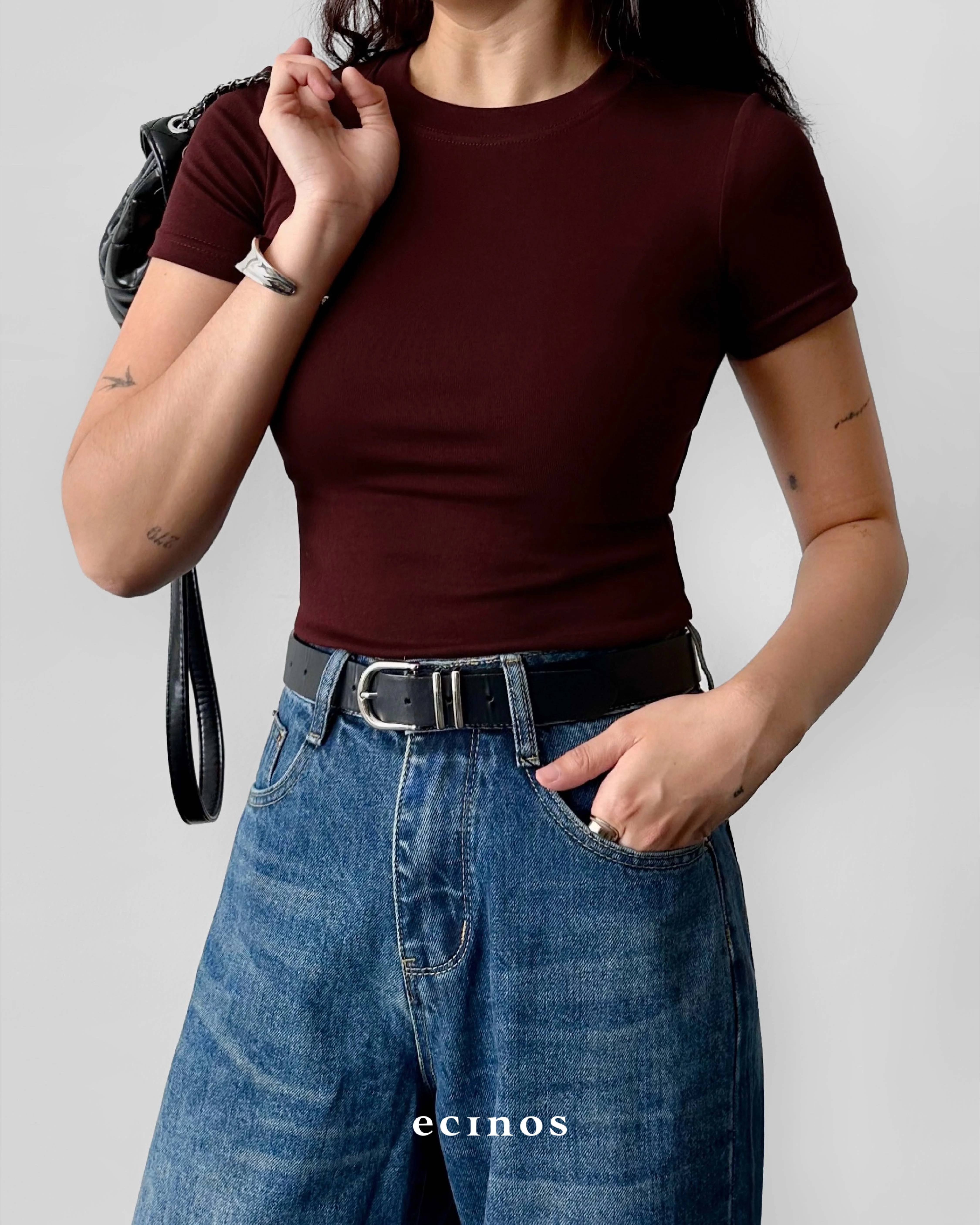 ECINOS - Core Fitted Tencel T-shirt 2.0 - Image 14