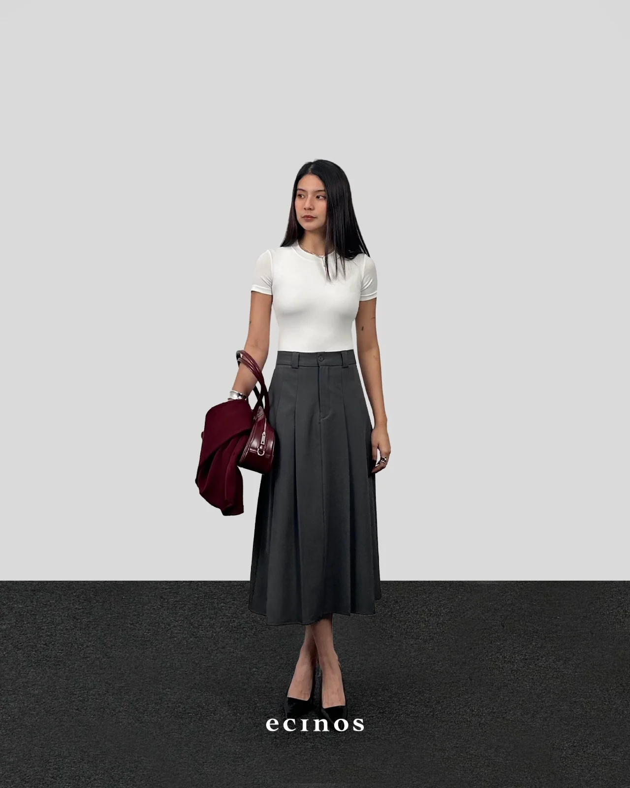 ECINOS - Core Fitted Tencel T-shirt 2.0 - Image 5