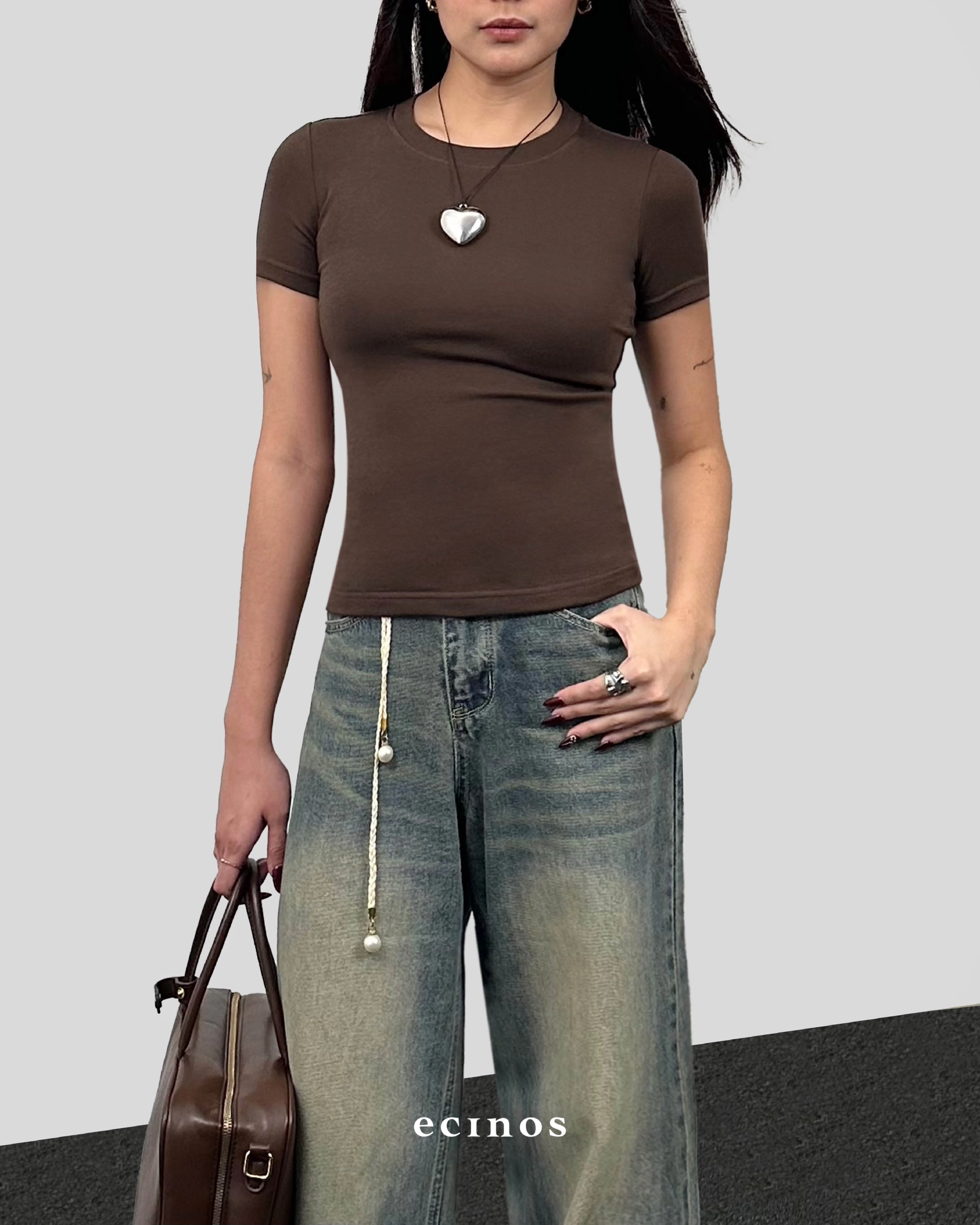 ECINOS - Core Fitted Tencel T-shirt 2.0 - Image 9