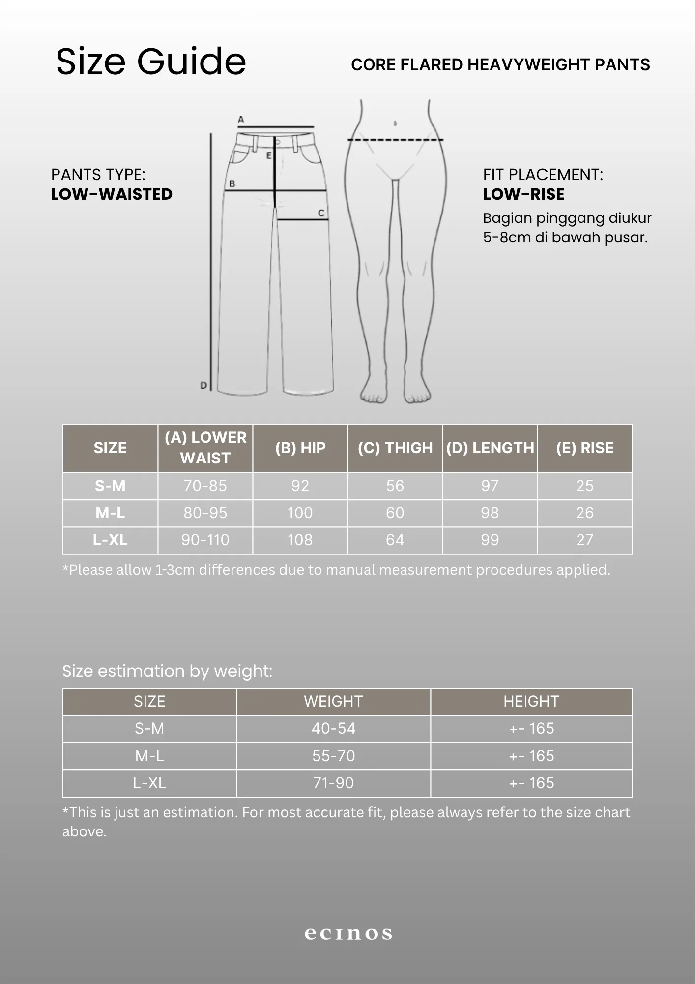 ECINOS - CORE Flared Heavyweight Pants - Image 10