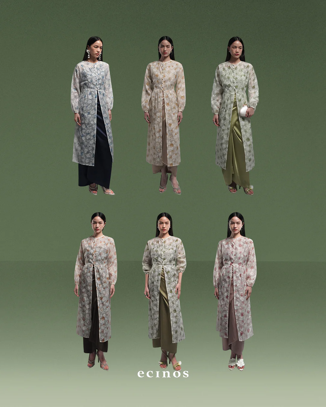 ECINOS - Floral Printed Tulle Set 2.0 - Image 3