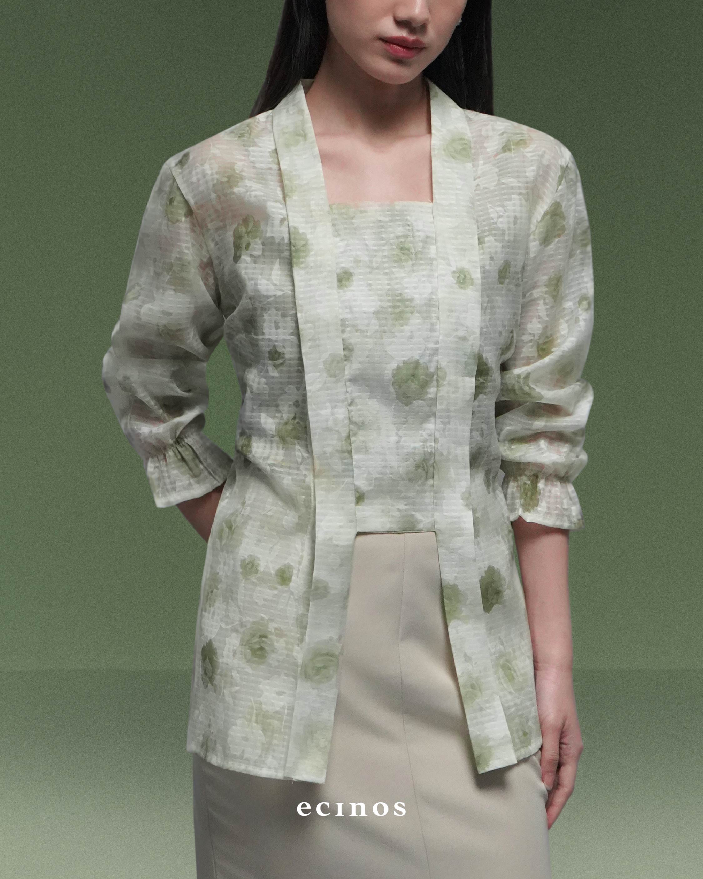 ECINOS - Floral Printed Tulle Top 2.0 - Image 15