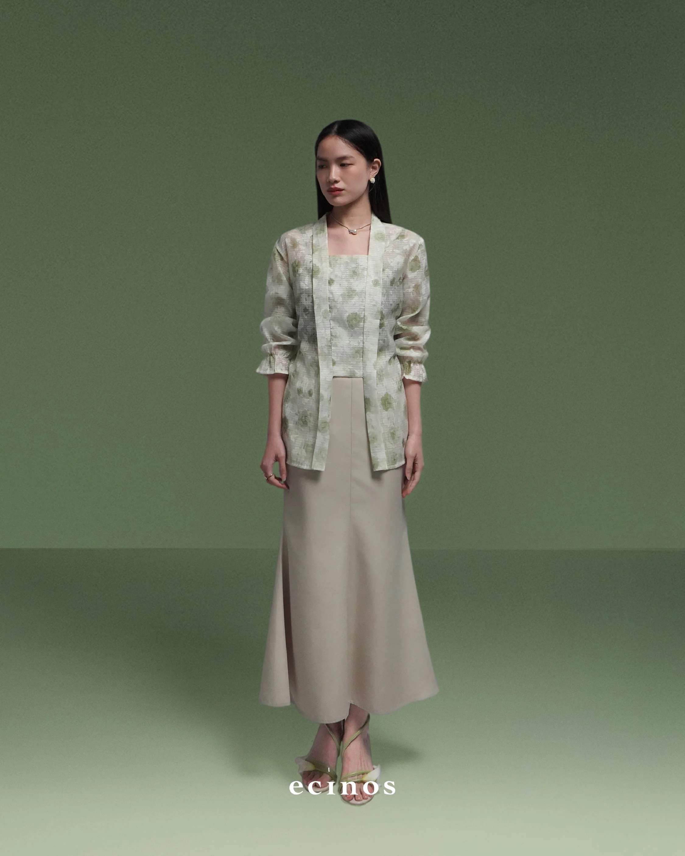 ECINOS - Floral Printed Tulle Top 2.0 - Image 7