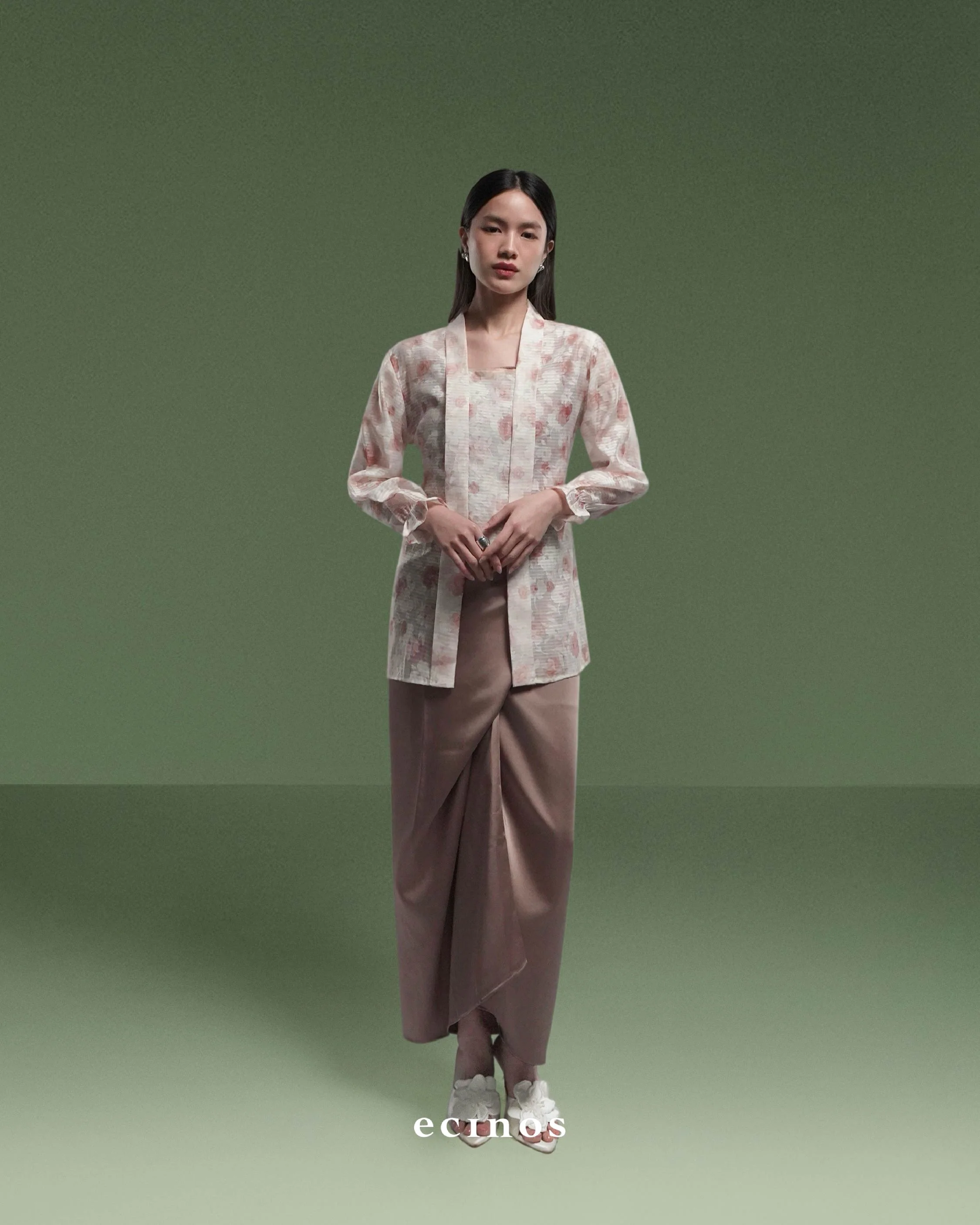 ECINOS - Floral Printed Tulle Top 2.0 - Image 8