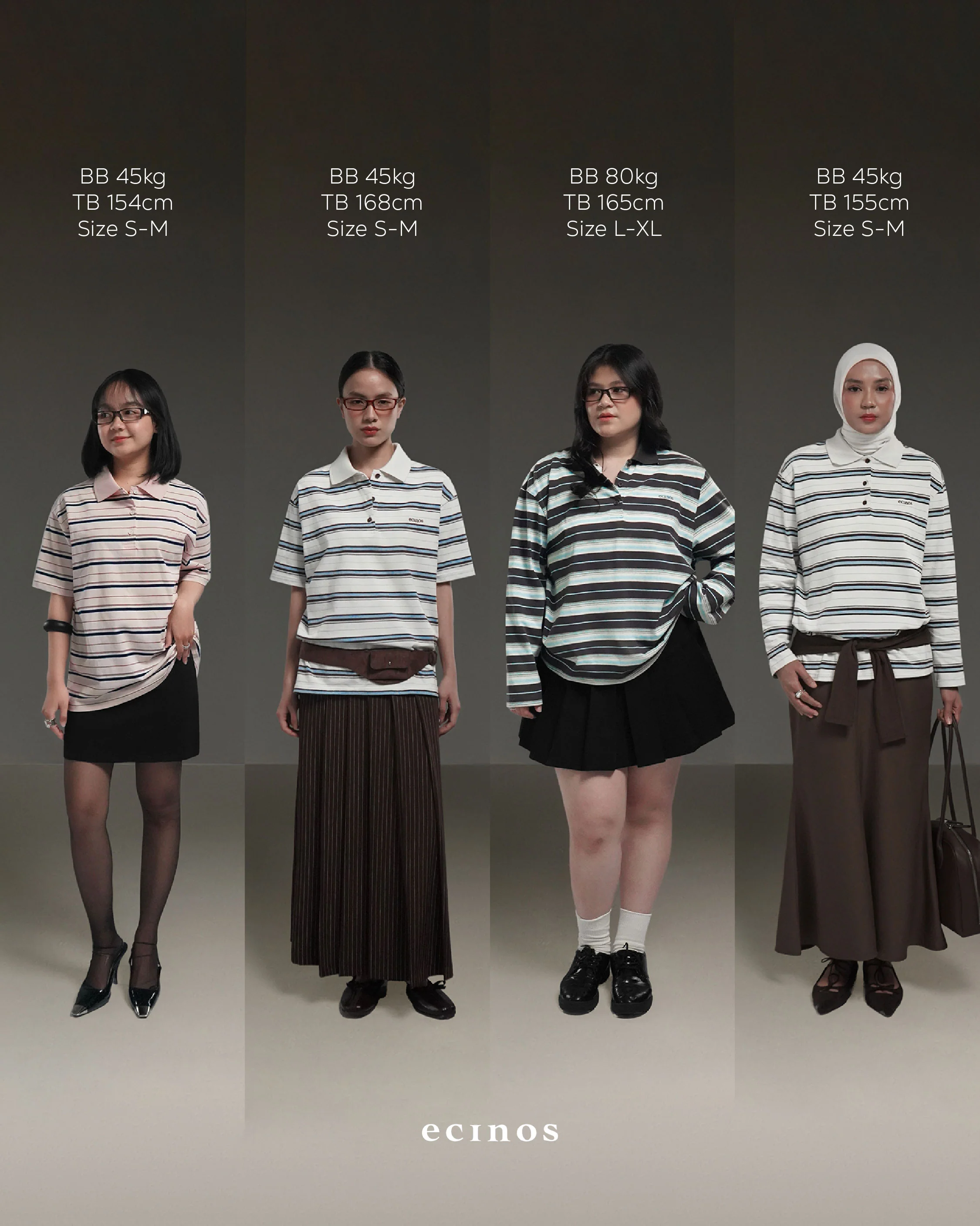 ECINOS - Ivy Striped Cotton Rugby Shirt - Image 5