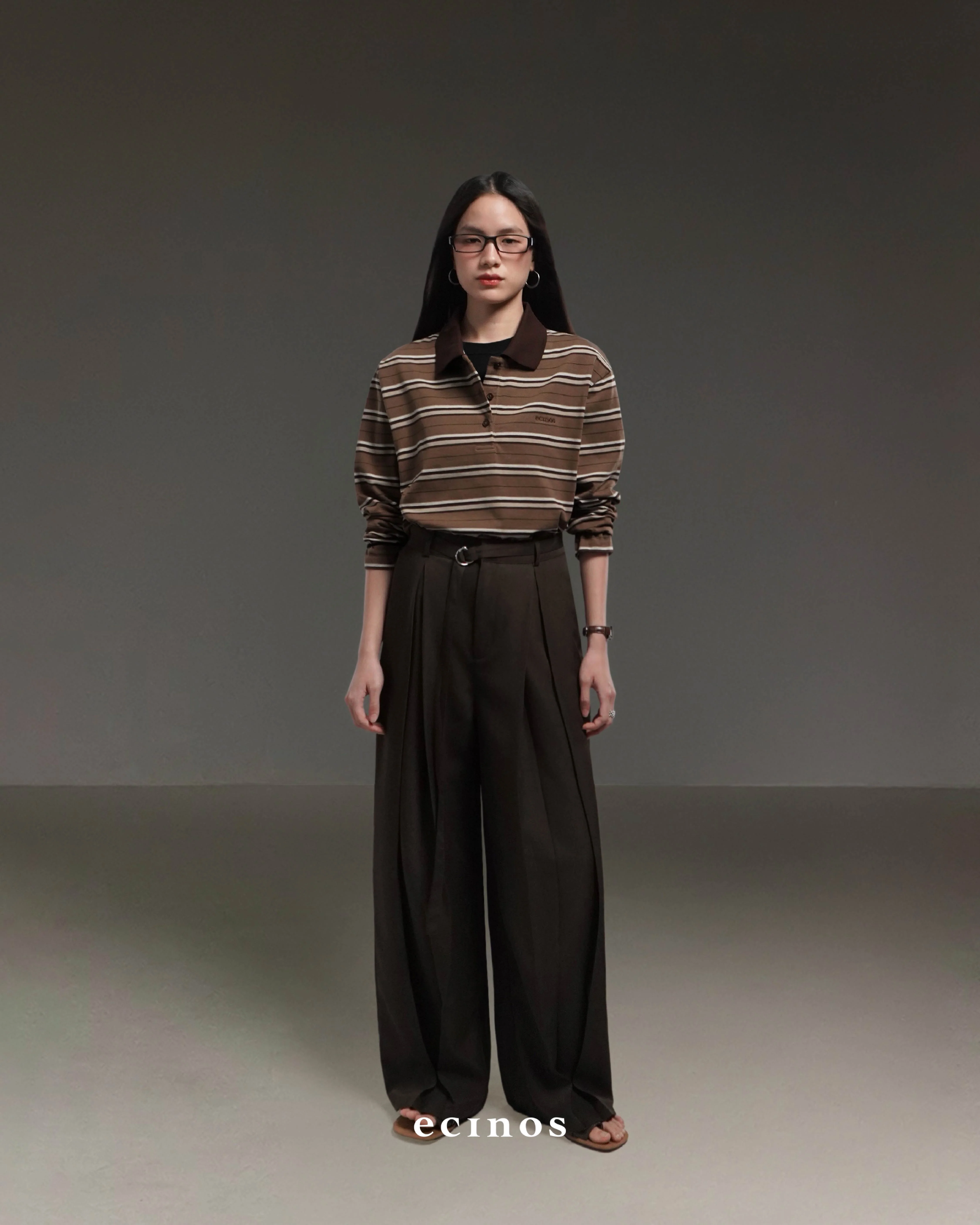 ECINOS - Ivy Striped Cotton Rugby Shirt - Image 8