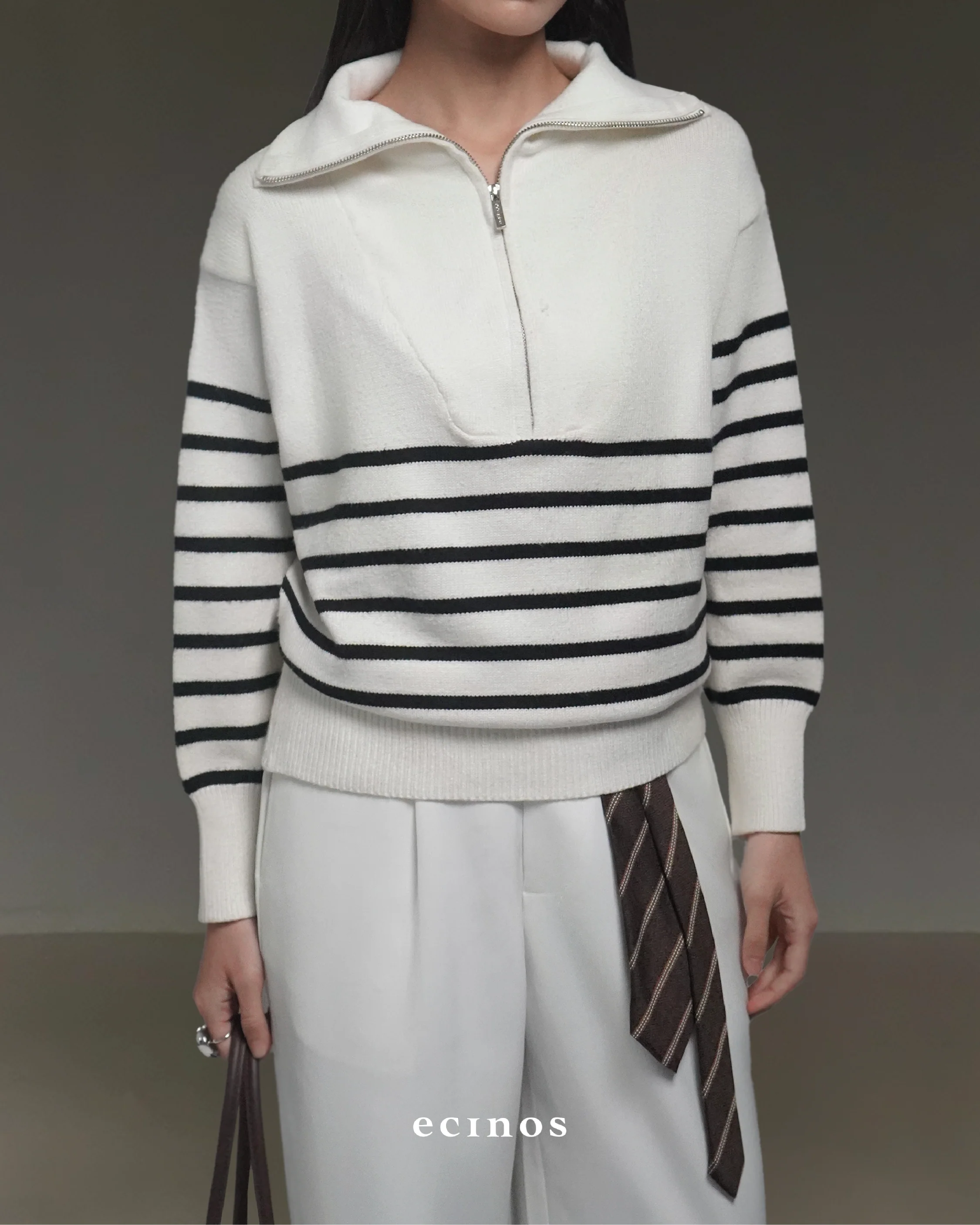 ECINOS - Karen Half Zip Sweater - Image 15