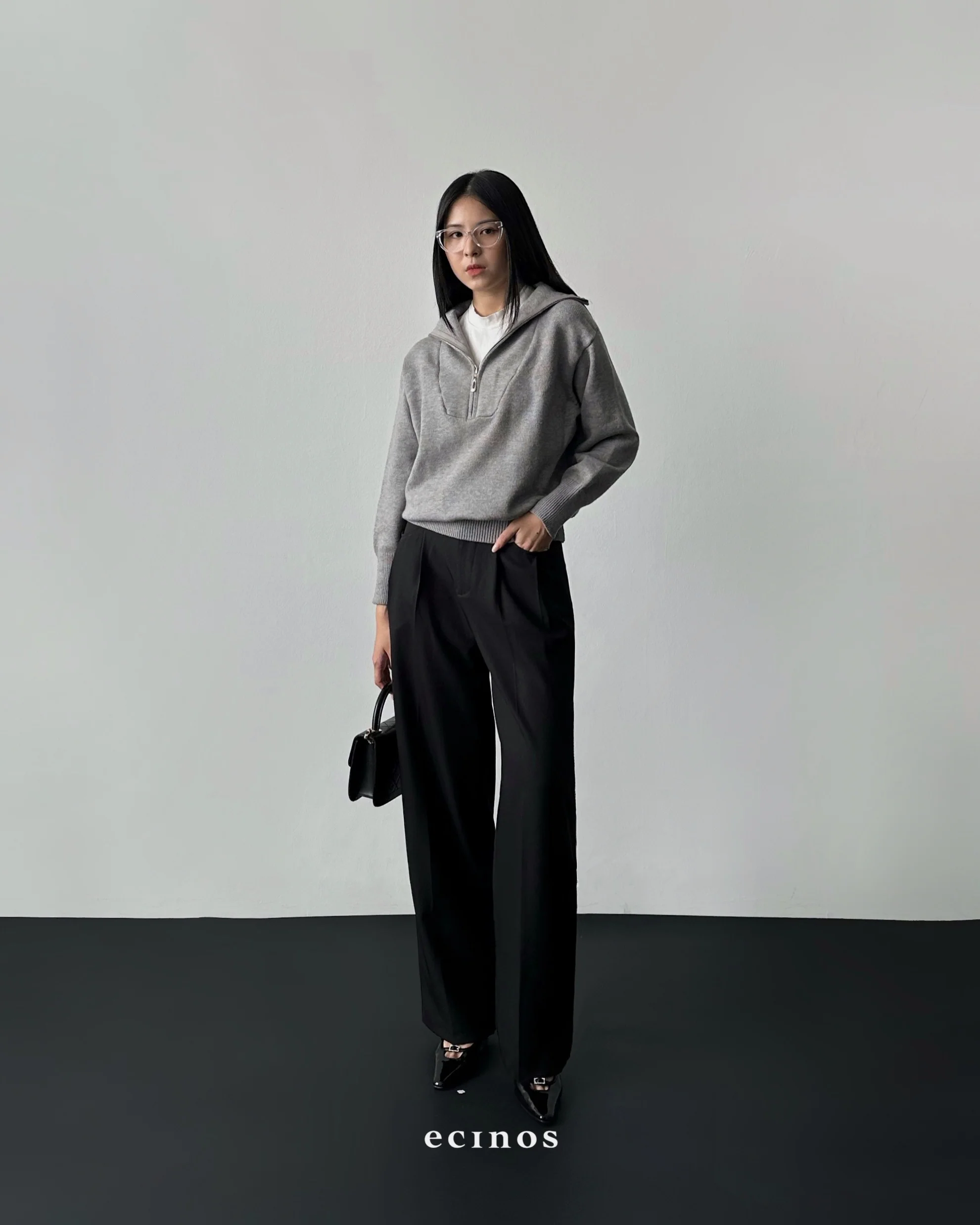 ECINOS - Karen Half Zip Sweater - Image 8