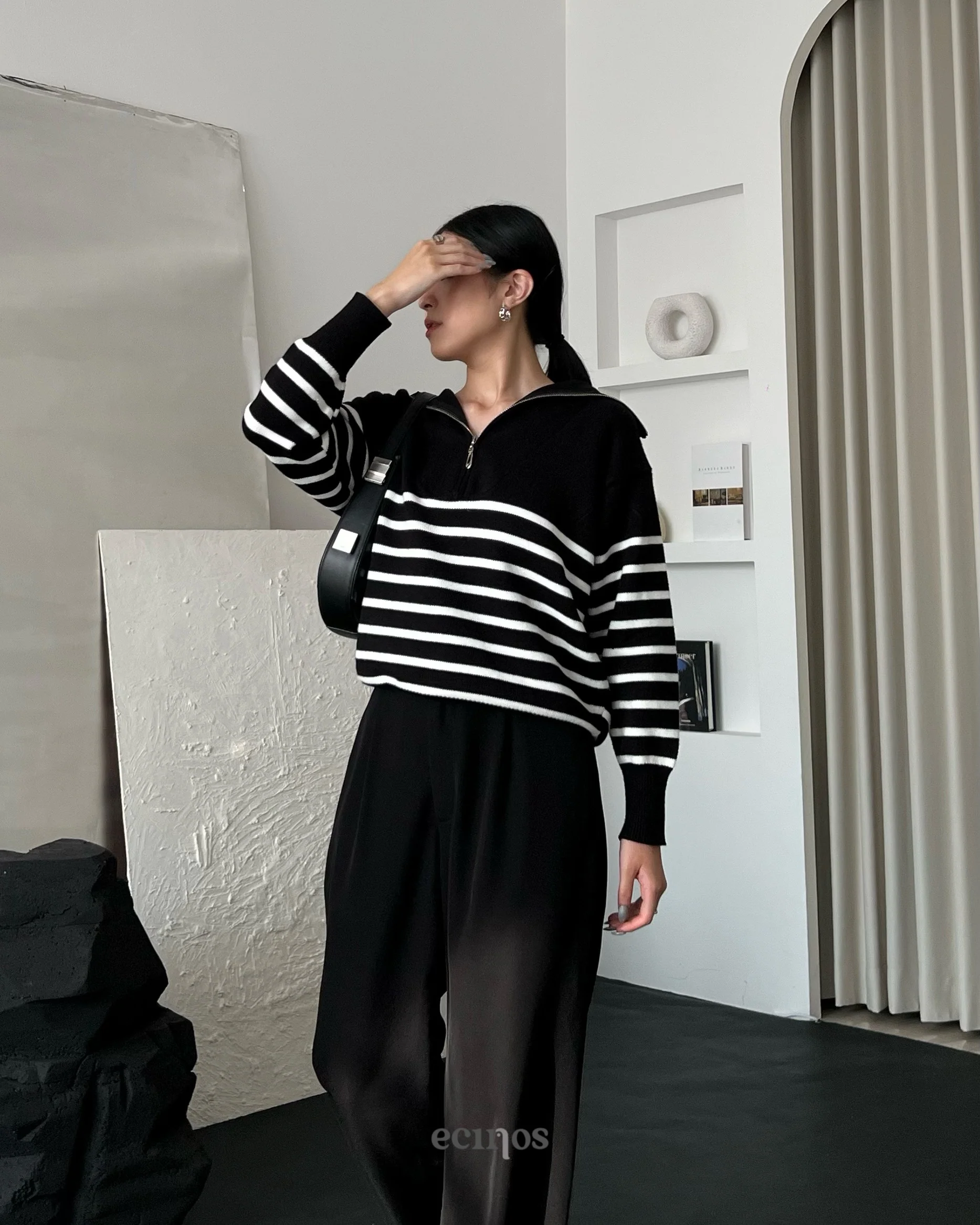 ECINOS - Karen Half Zip Sweater - Image 9