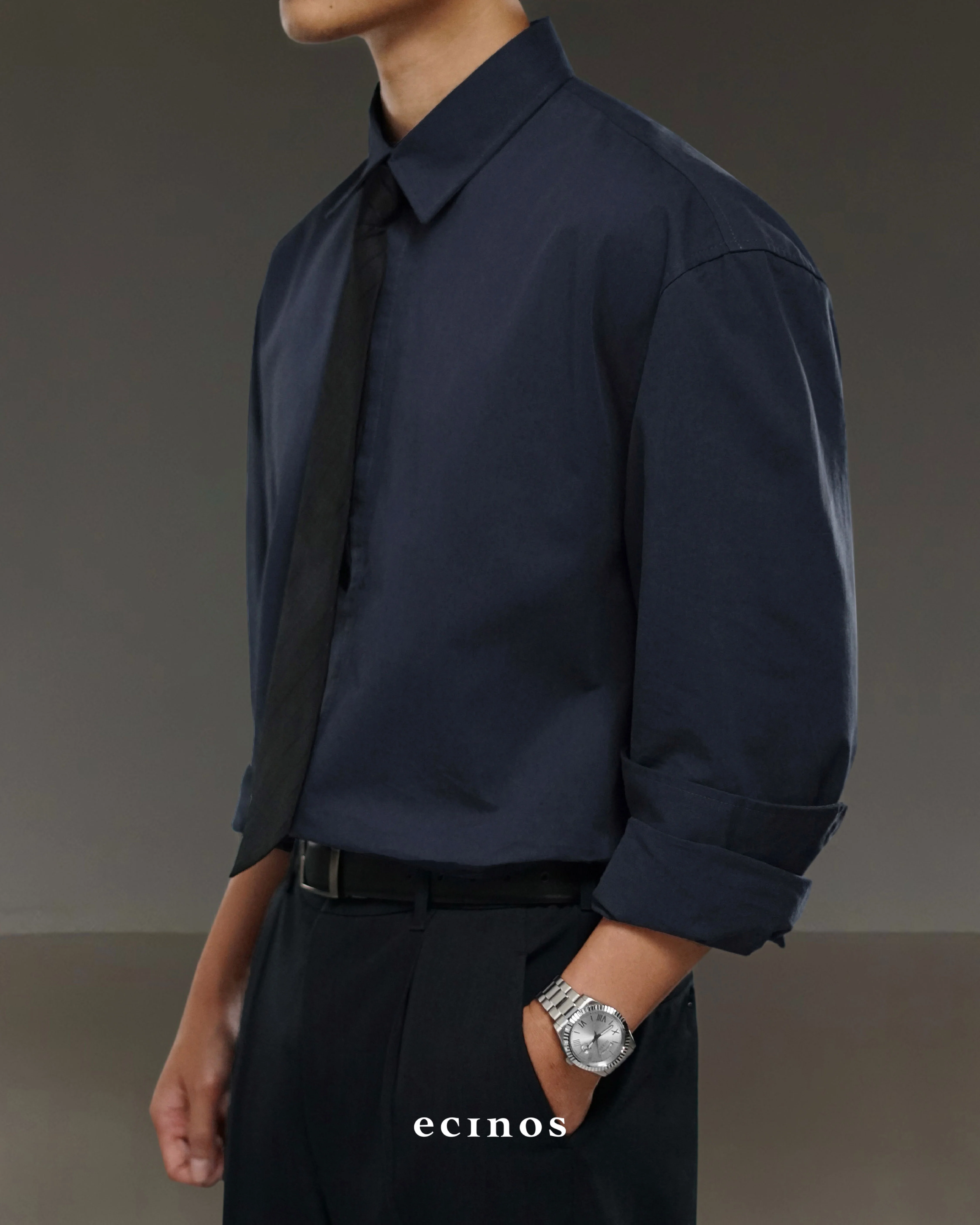 ECINOS Man - 100% Cotton Oversized Shirt (Man Version) - Image 15