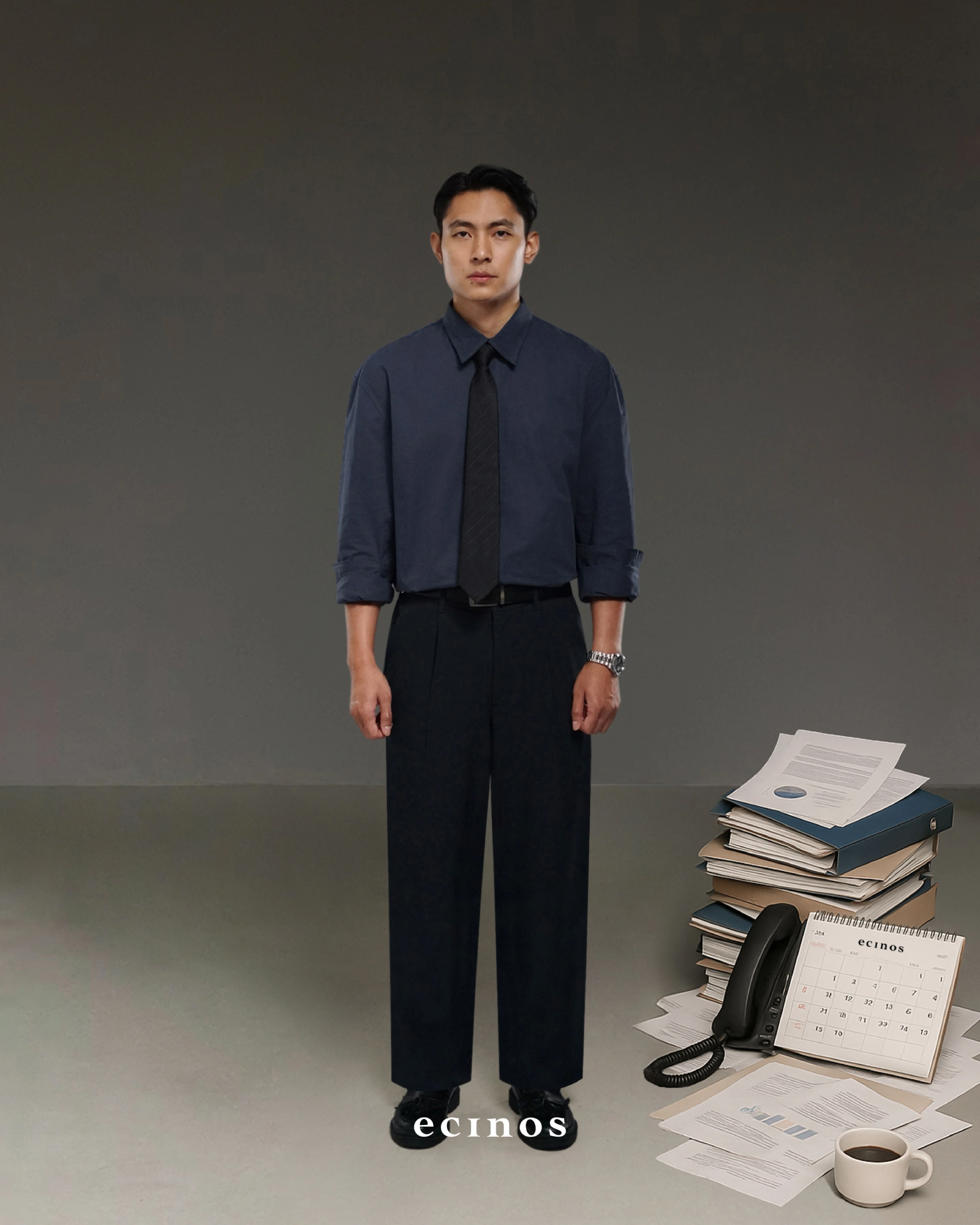 ECINOS Man - 100% Cotton Oversized Shirt (Man Version) - Image 5