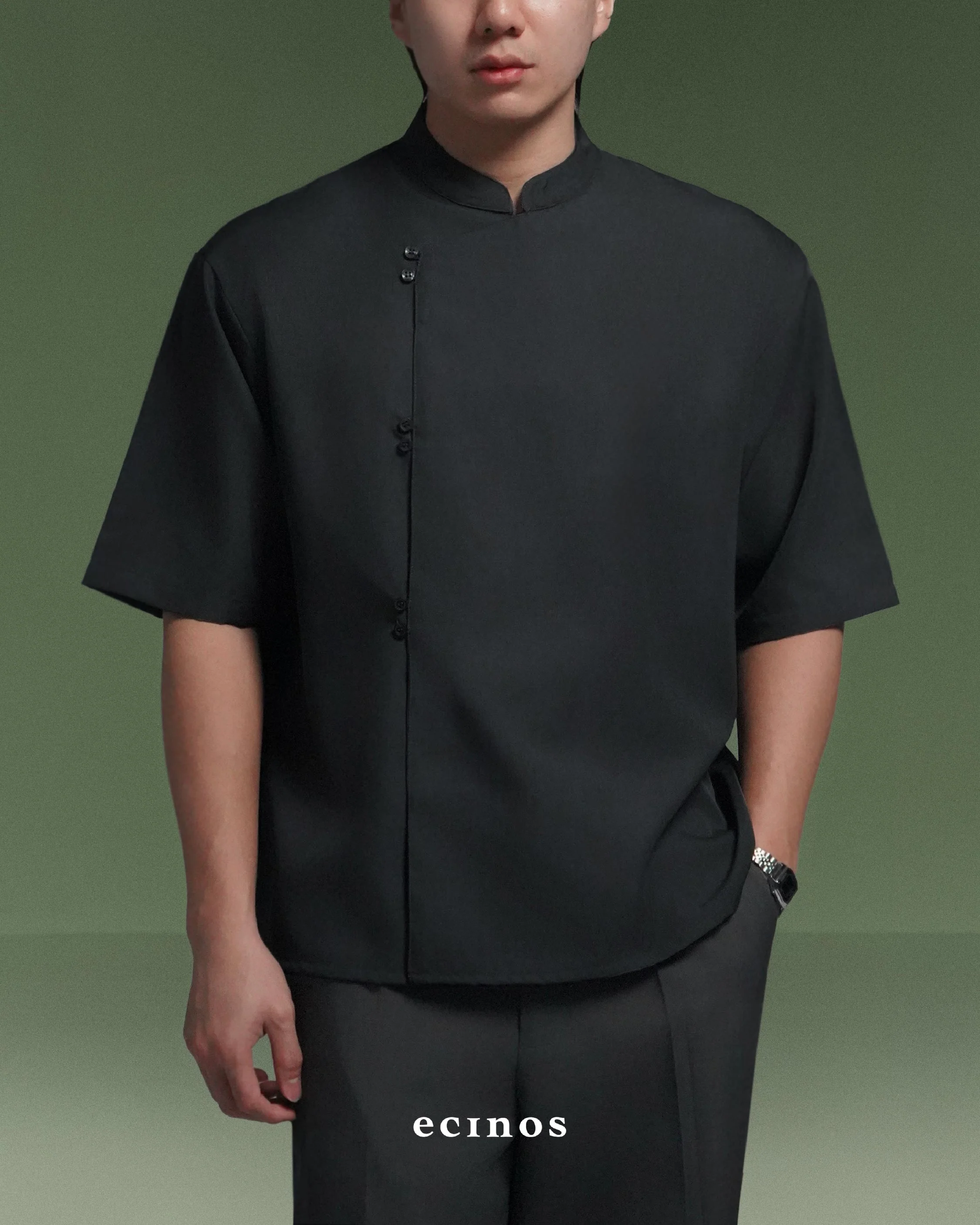 ECINOS Man - Aspen Side Button Top - Image 10