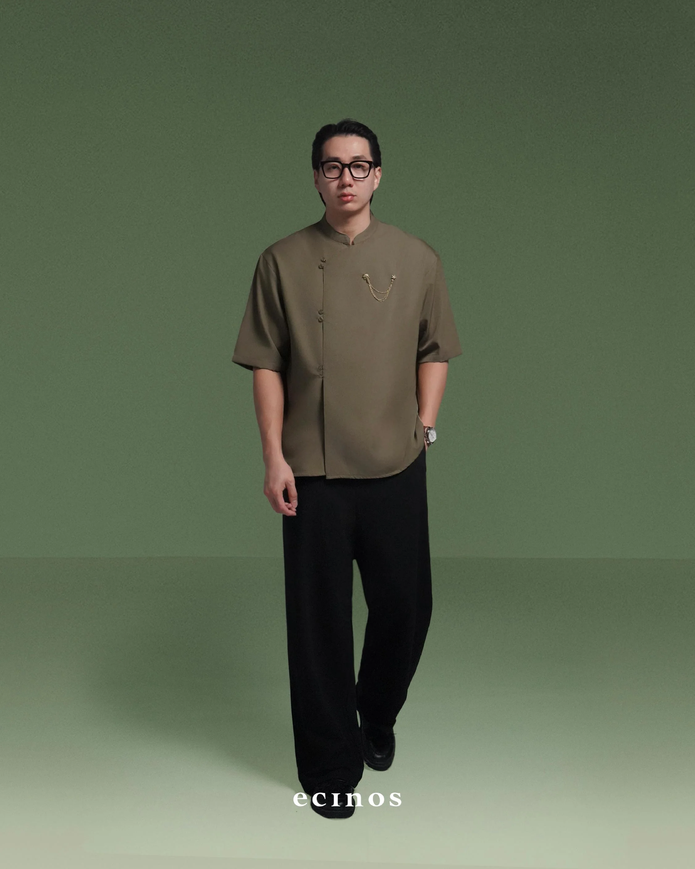 ECINOS Man - Aspen Side Button Top - Image 8