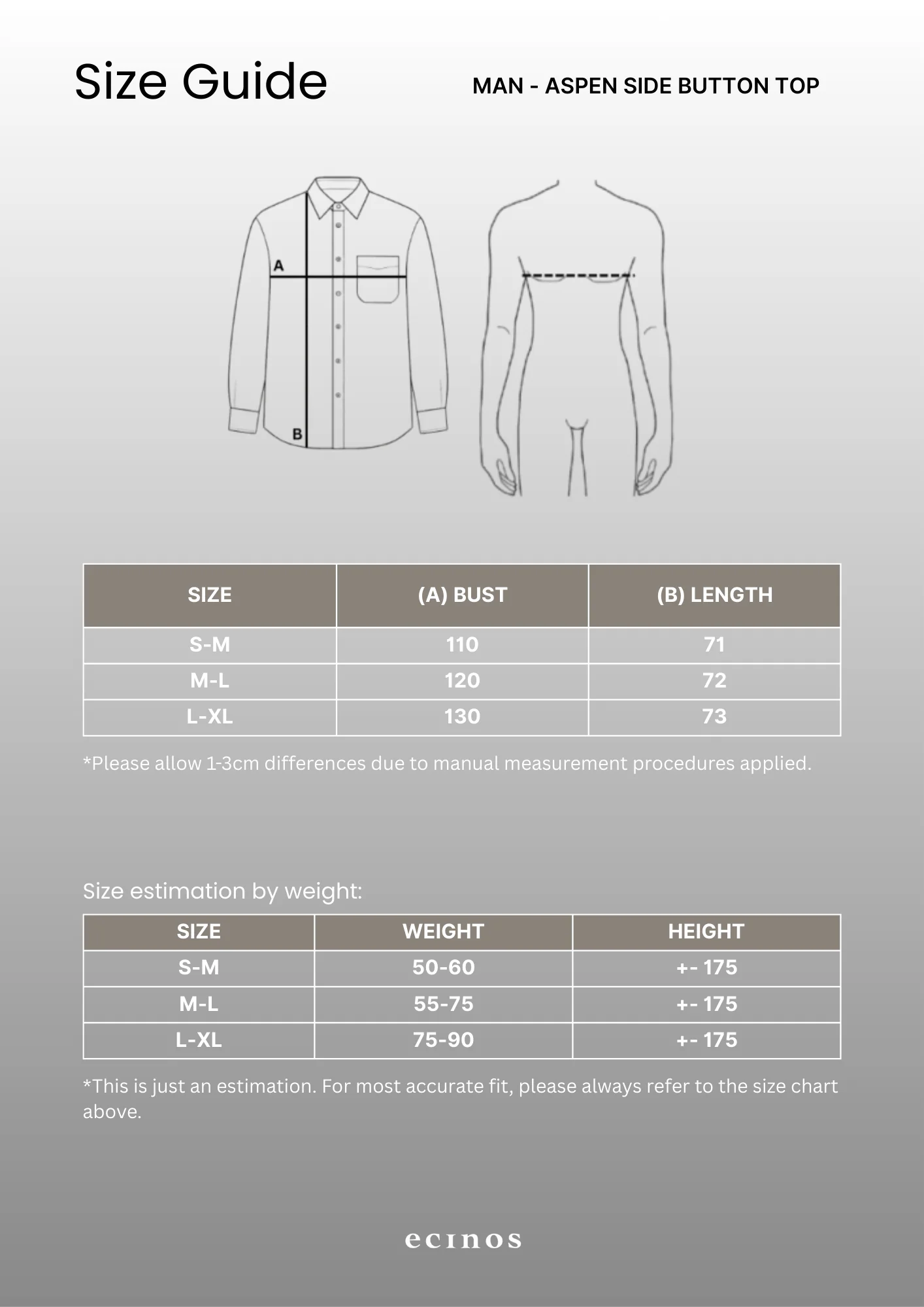 ECINOS Man - Aspen Side Button Top - Image 9