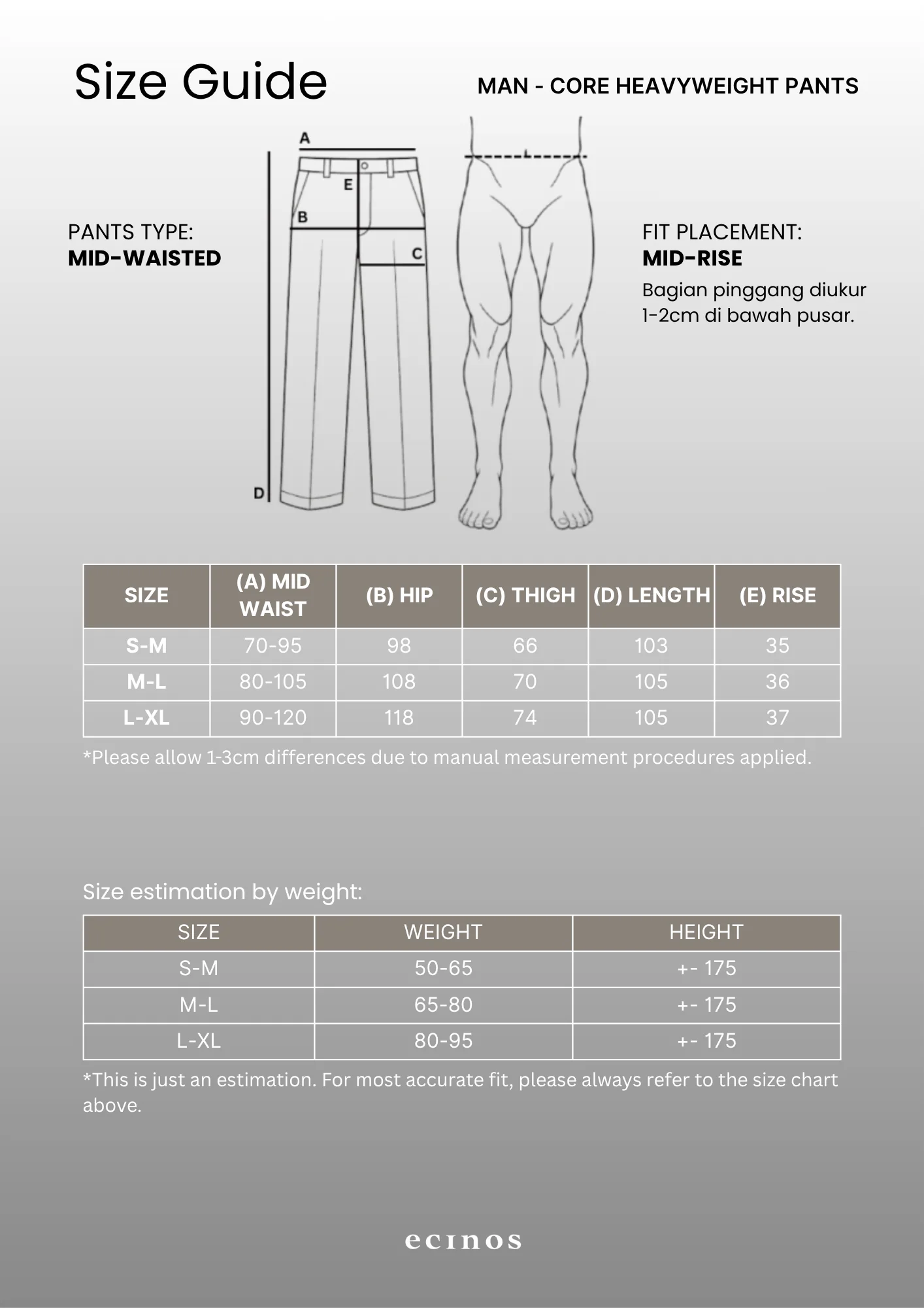 ECINOS Man - CORE Heavyweight Pants - Image 9