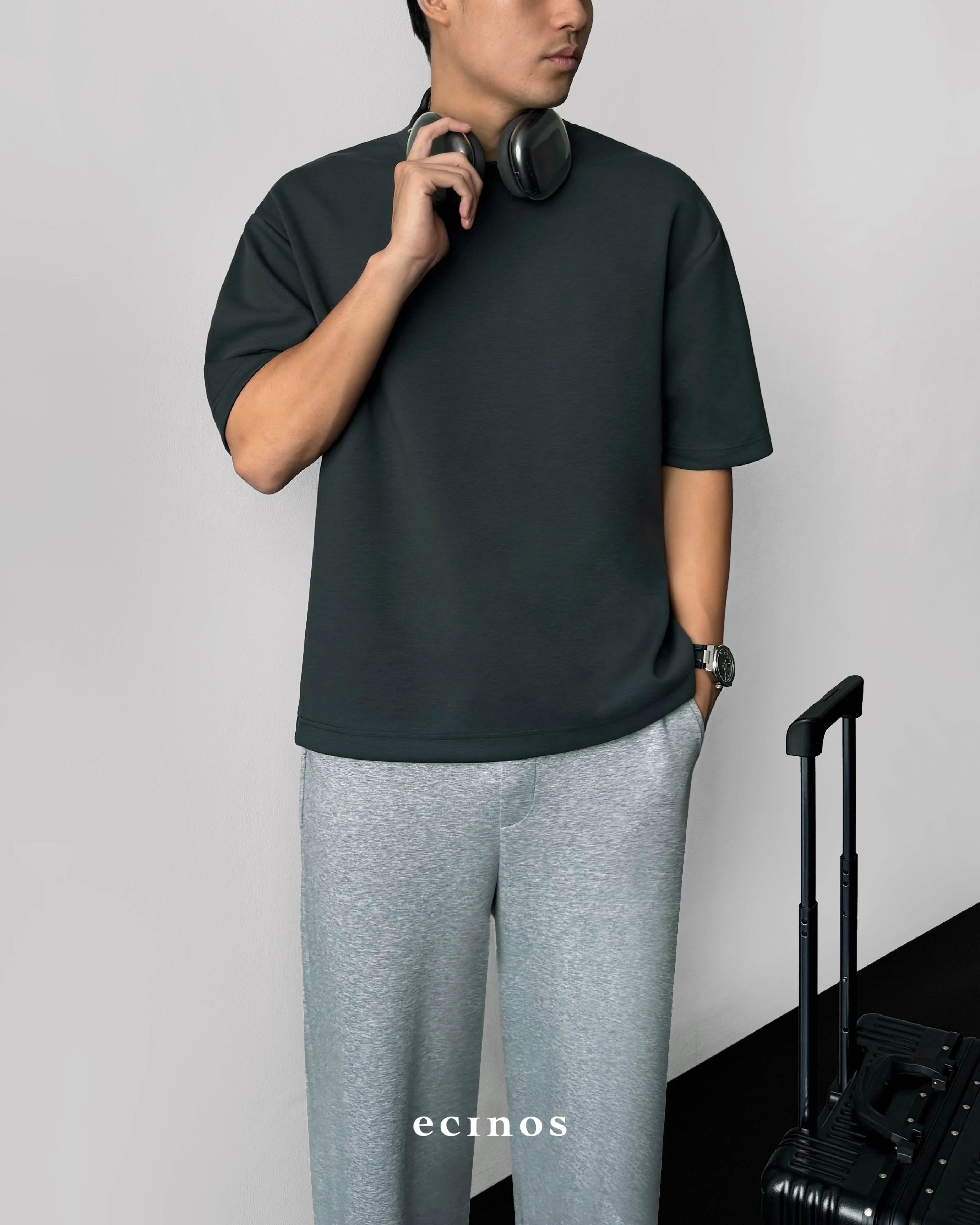 ECINOS Man - CORE Oversized Heavyweight T-shirt - Image 10