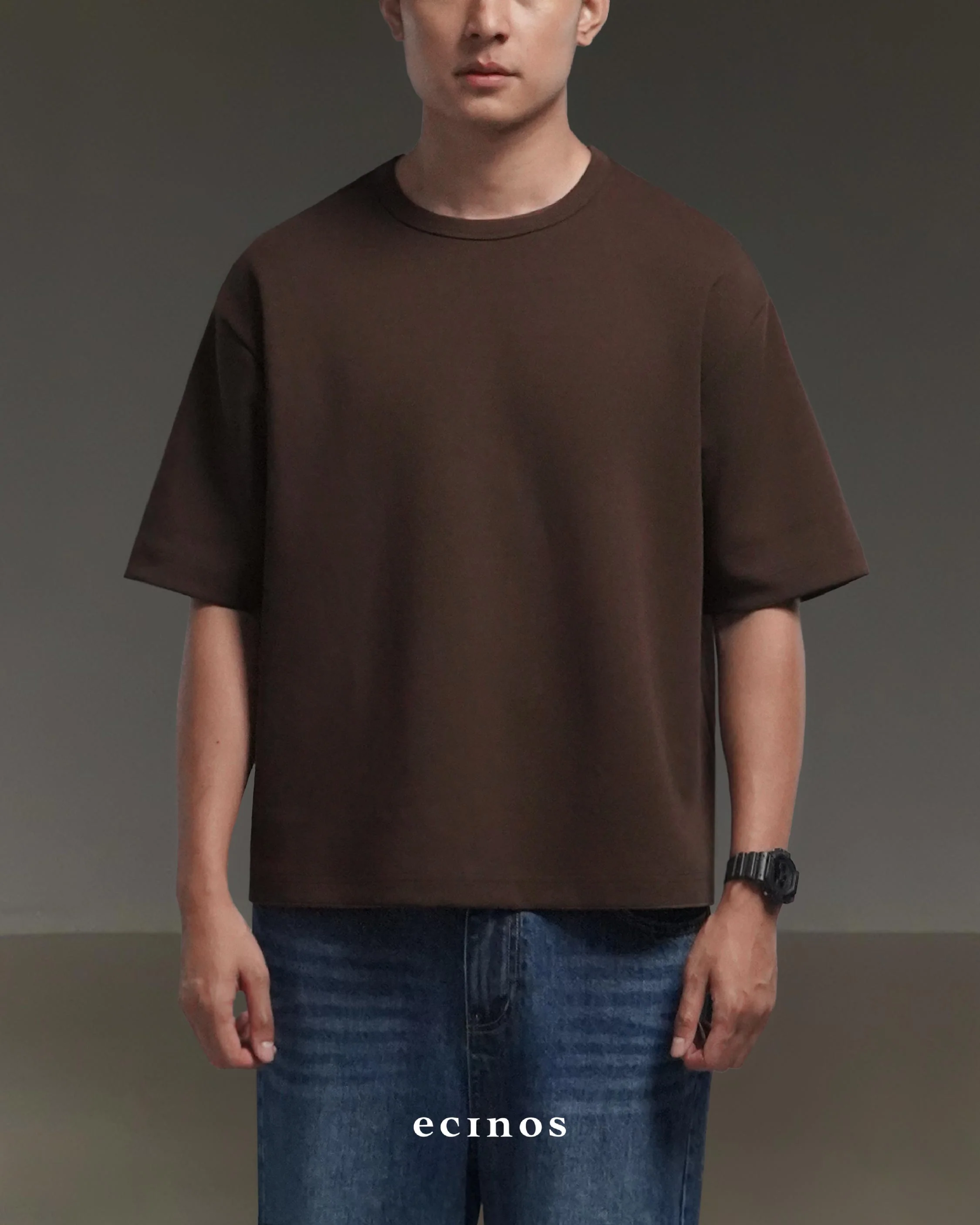 ECINOS Man - CORE Oversized Heavyweight T-shirt - Image 11