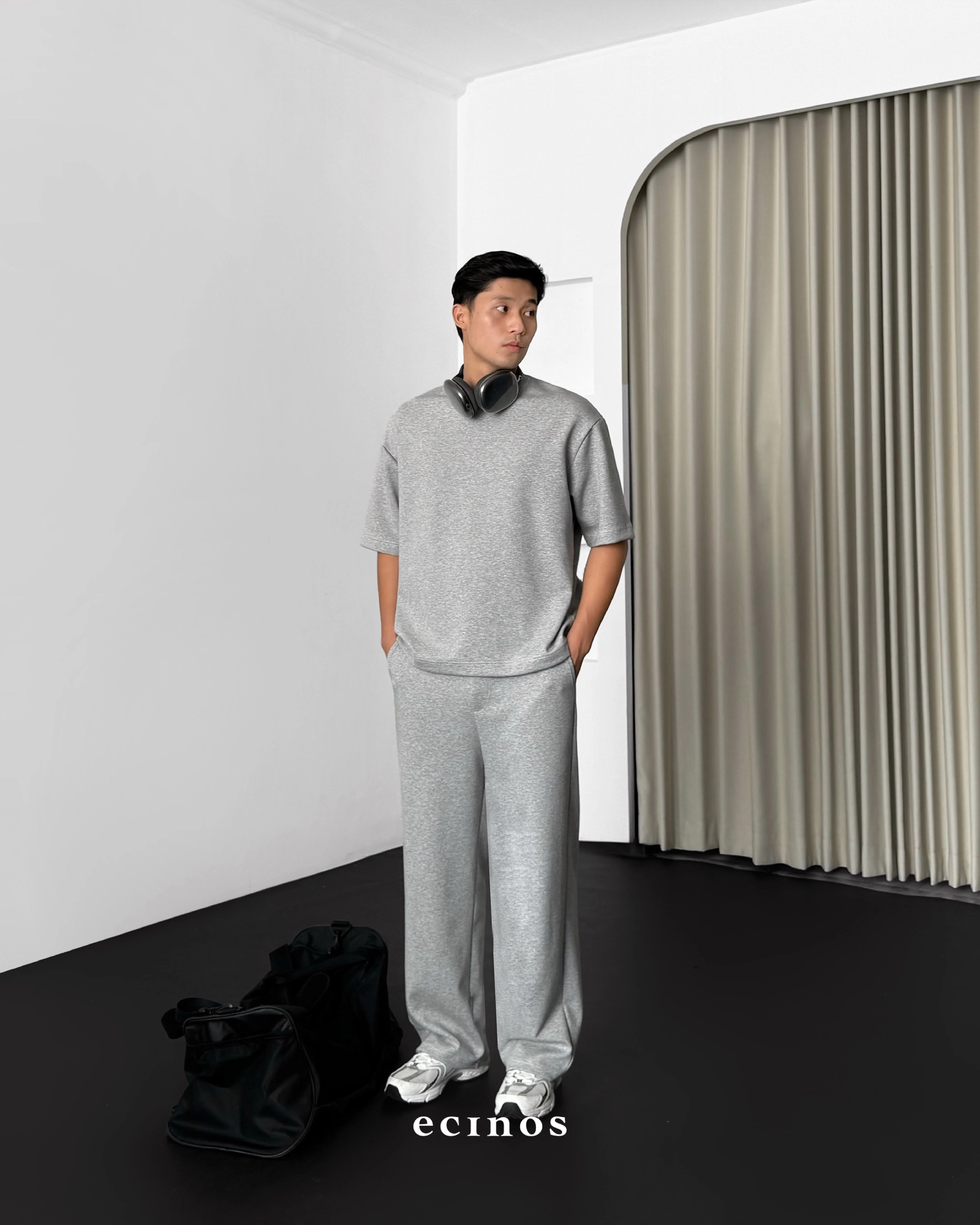 ECINOS Man - CORE Oversized Heavyweight T-shirt - Image 3