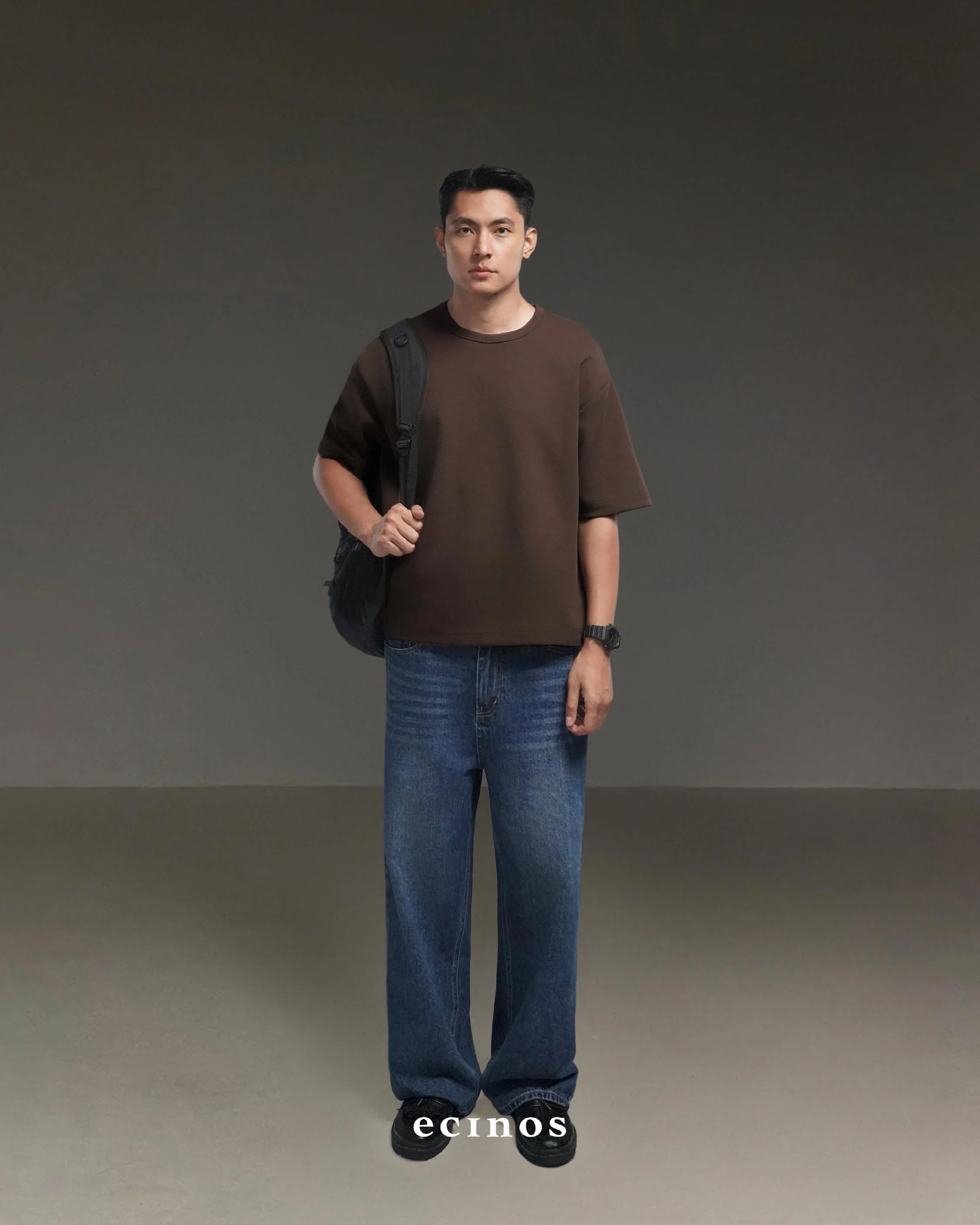 ECINOS Man - CORE Oversized Heavyweight T-shirt - Image 7