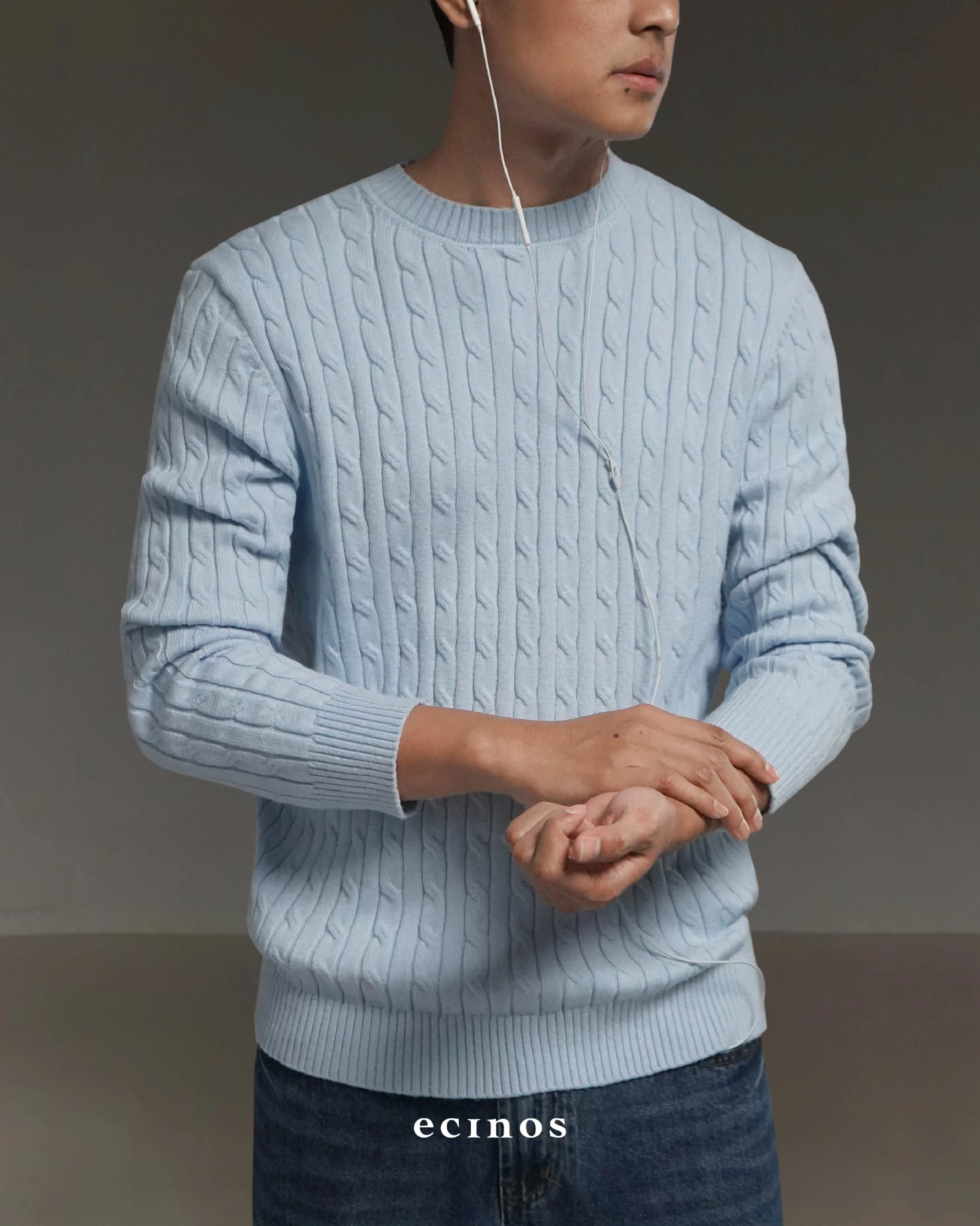 ECINOS Man - Cyrus Cable Knitted Top - Image 12