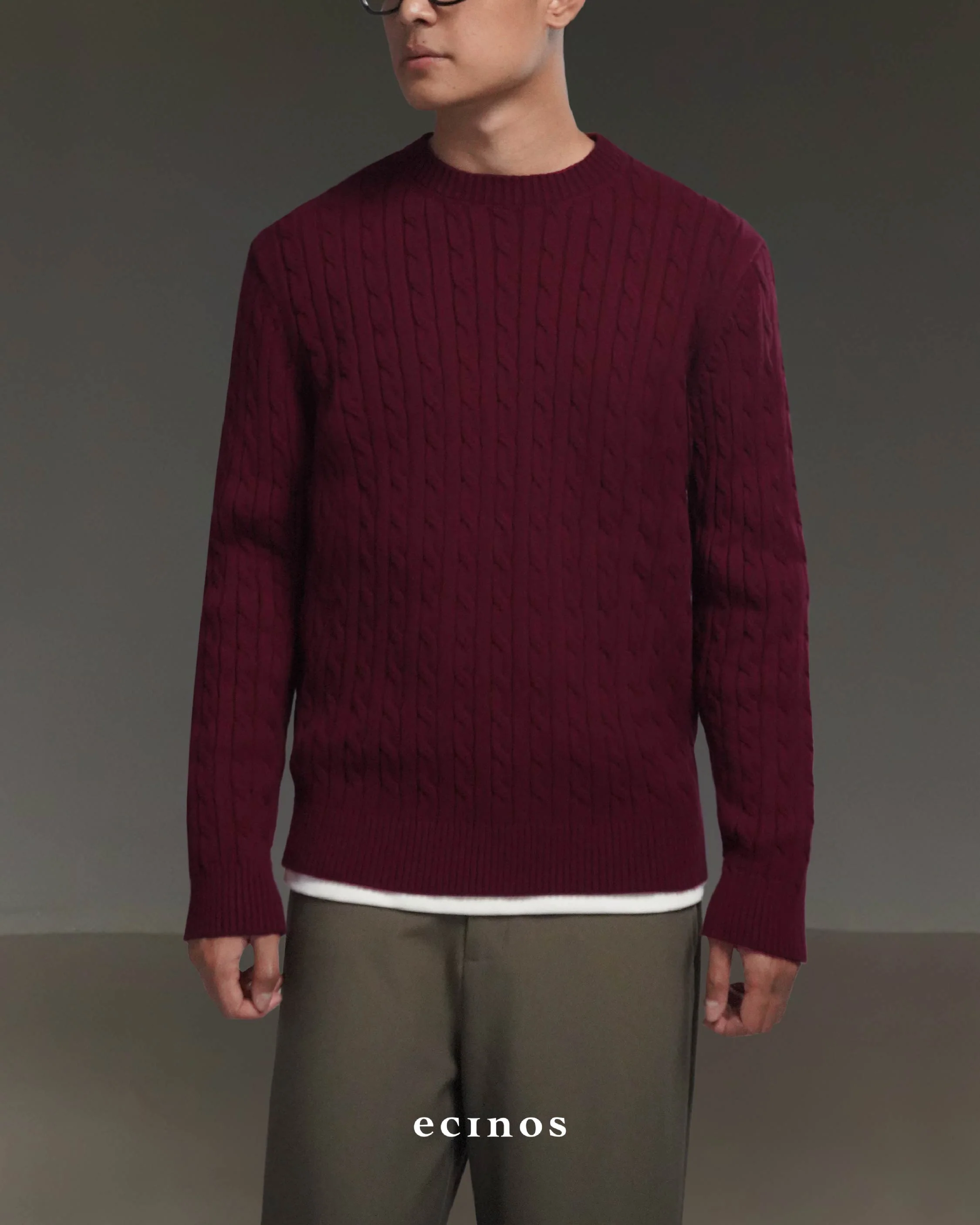 ECINOS Man - Cyrus Cable Knitted Top - Image 18