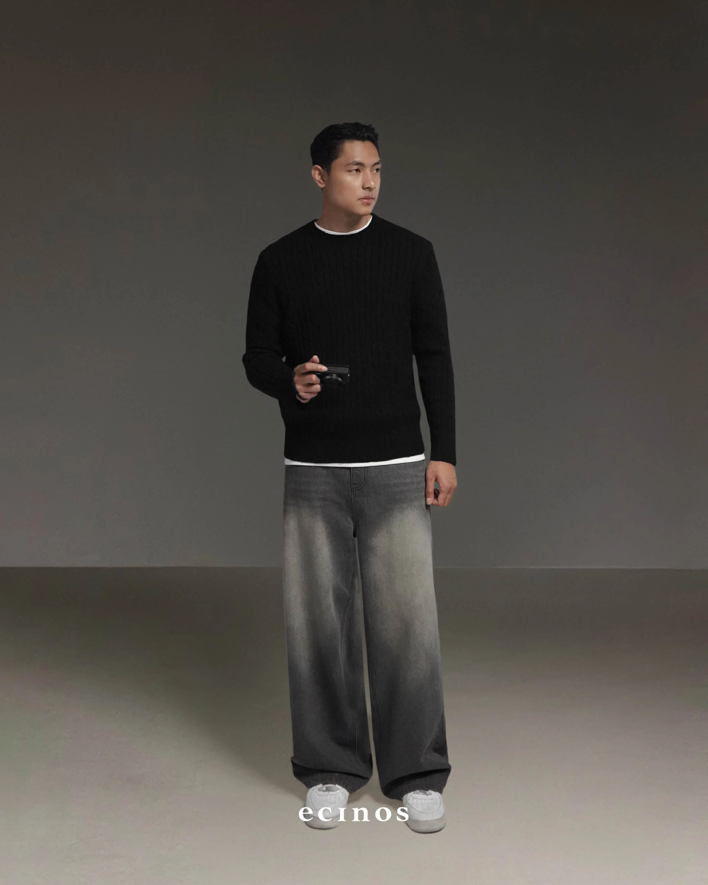 ECINOS Man - Cyrus Cable Knitted Top - Image 7