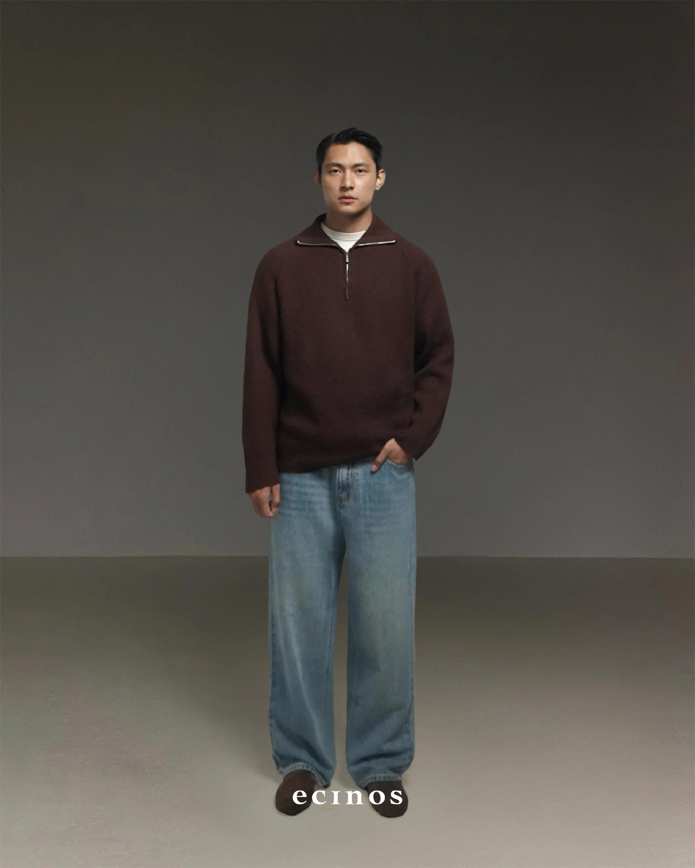 ECINOS Man - DENIM Straight Jeans (Man Version) - Image 4