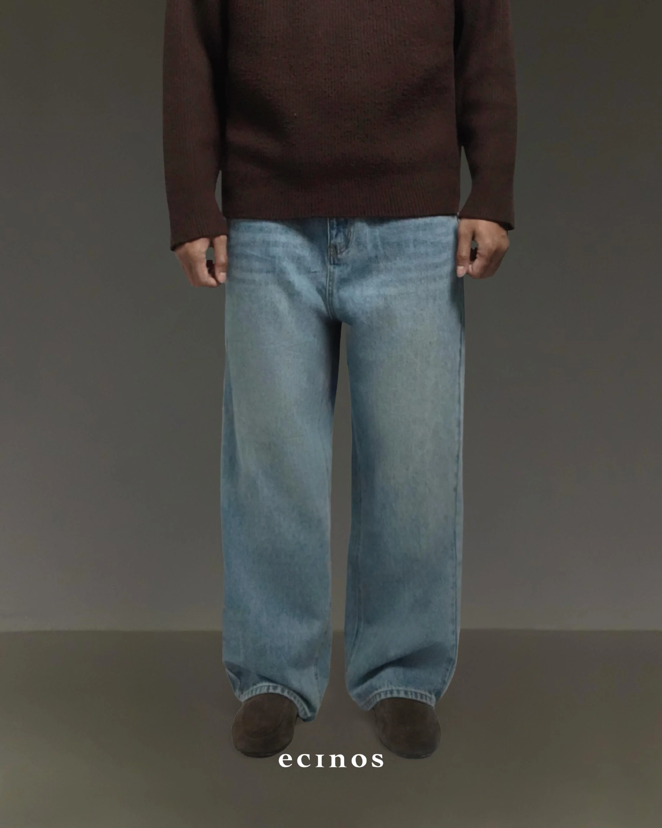 ECINOS Man - DENIM Straight Jeans (Man Version) - Image 8