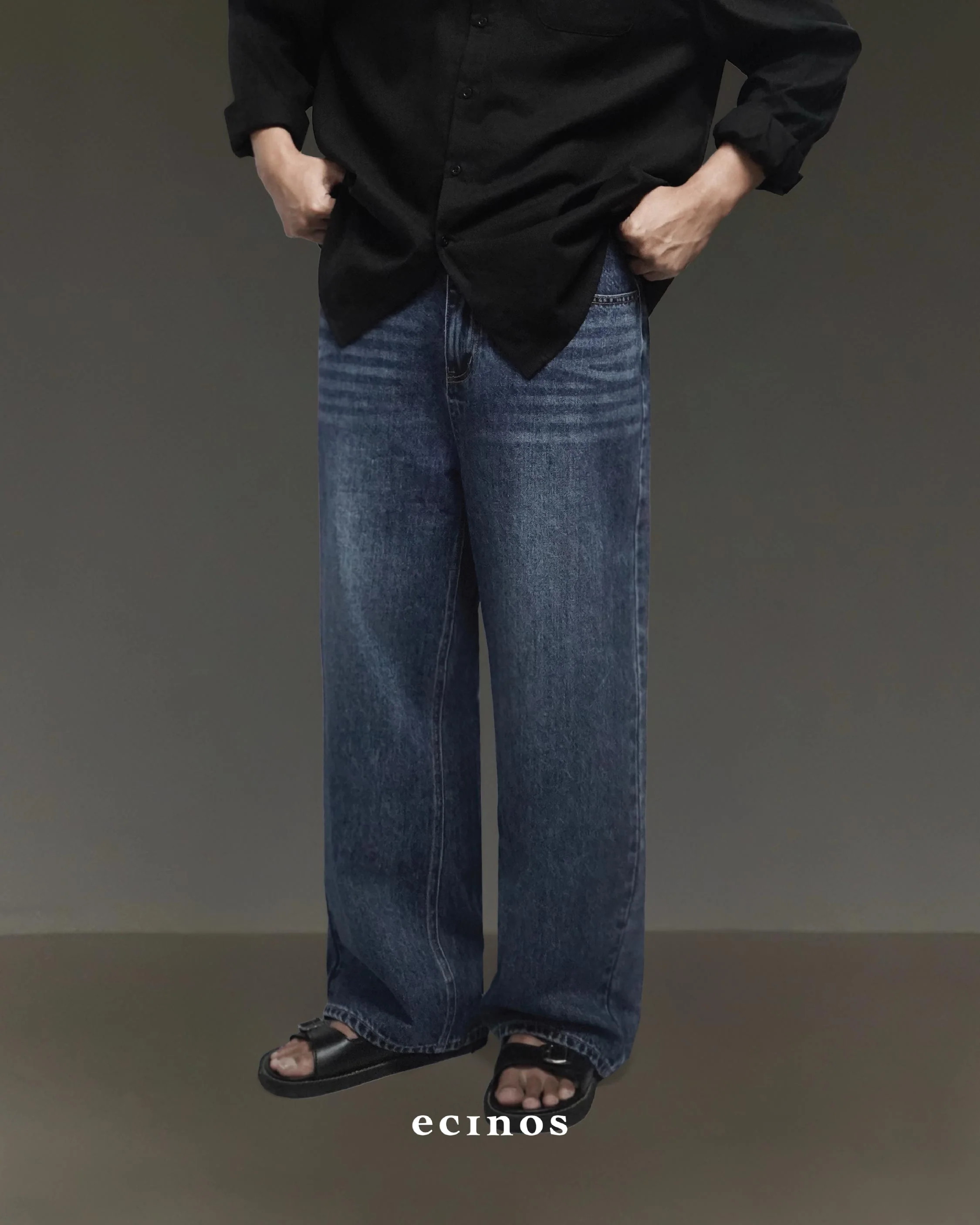 ECINOS Man - DENIM Straight Jeans (Man Version) - Image 9