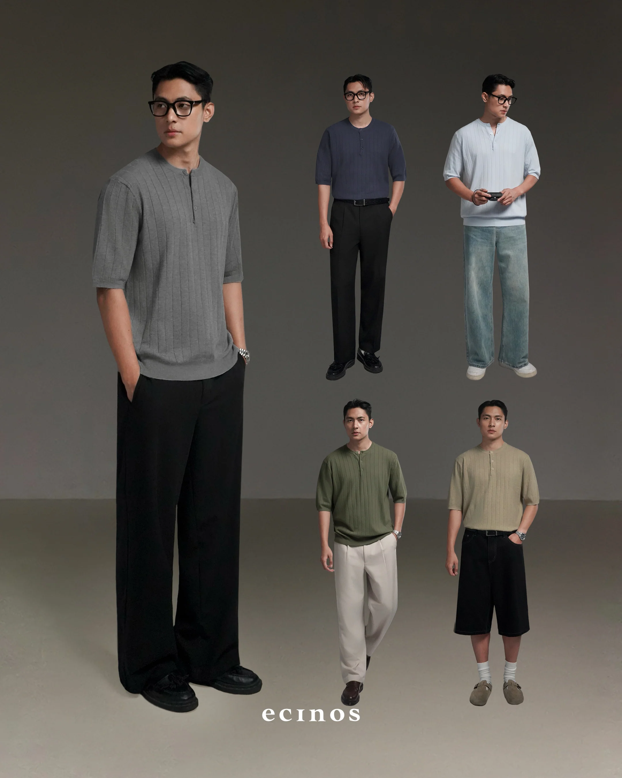 ECINOS Man - Ken Henley Knitted Top - Image 3