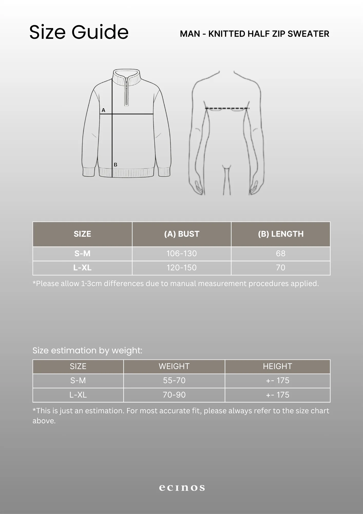 ECINOS Man - Knitted Half Zip Sweater (Man Version) - Image 10